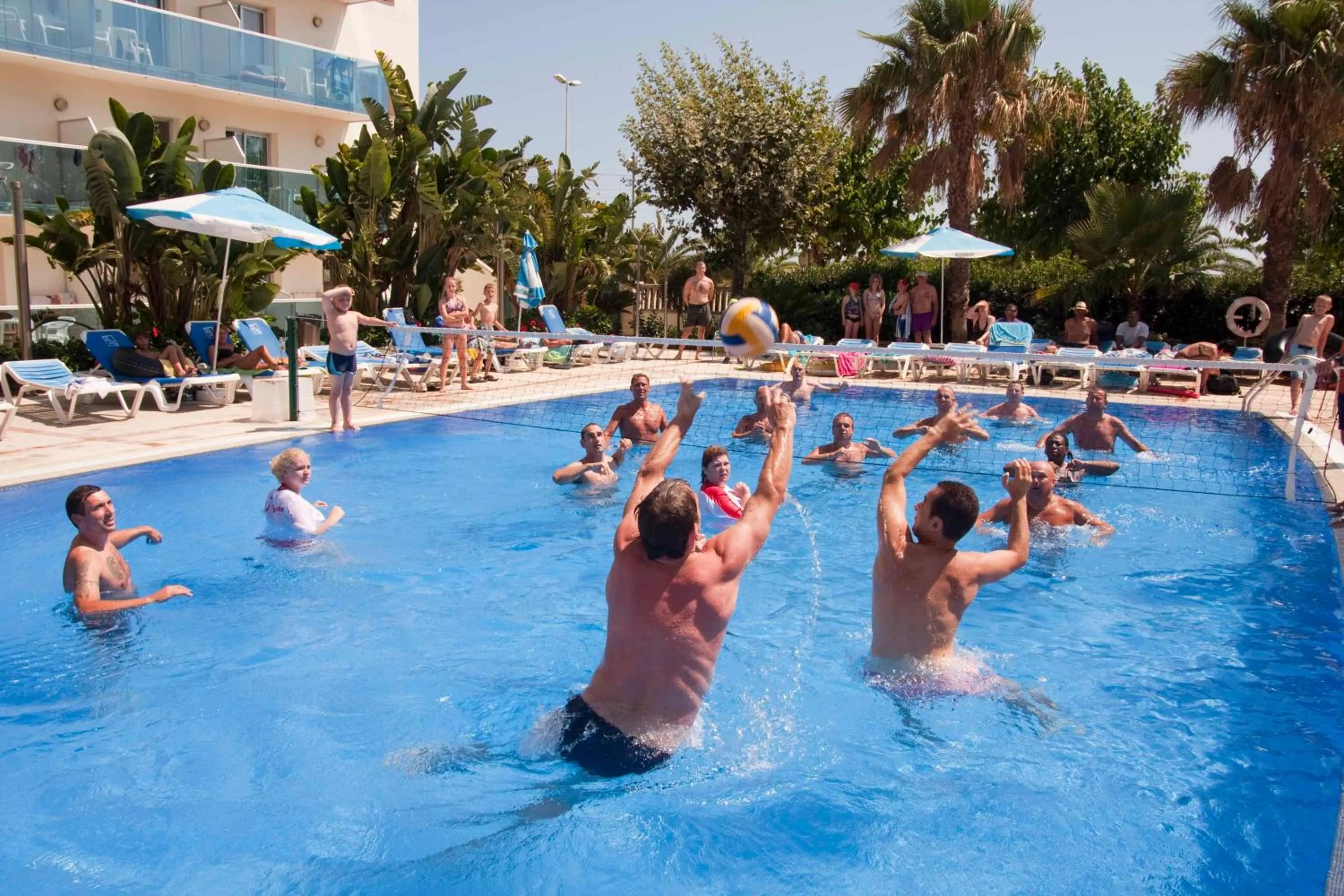 People in Golden Taurus Aquapark Resort