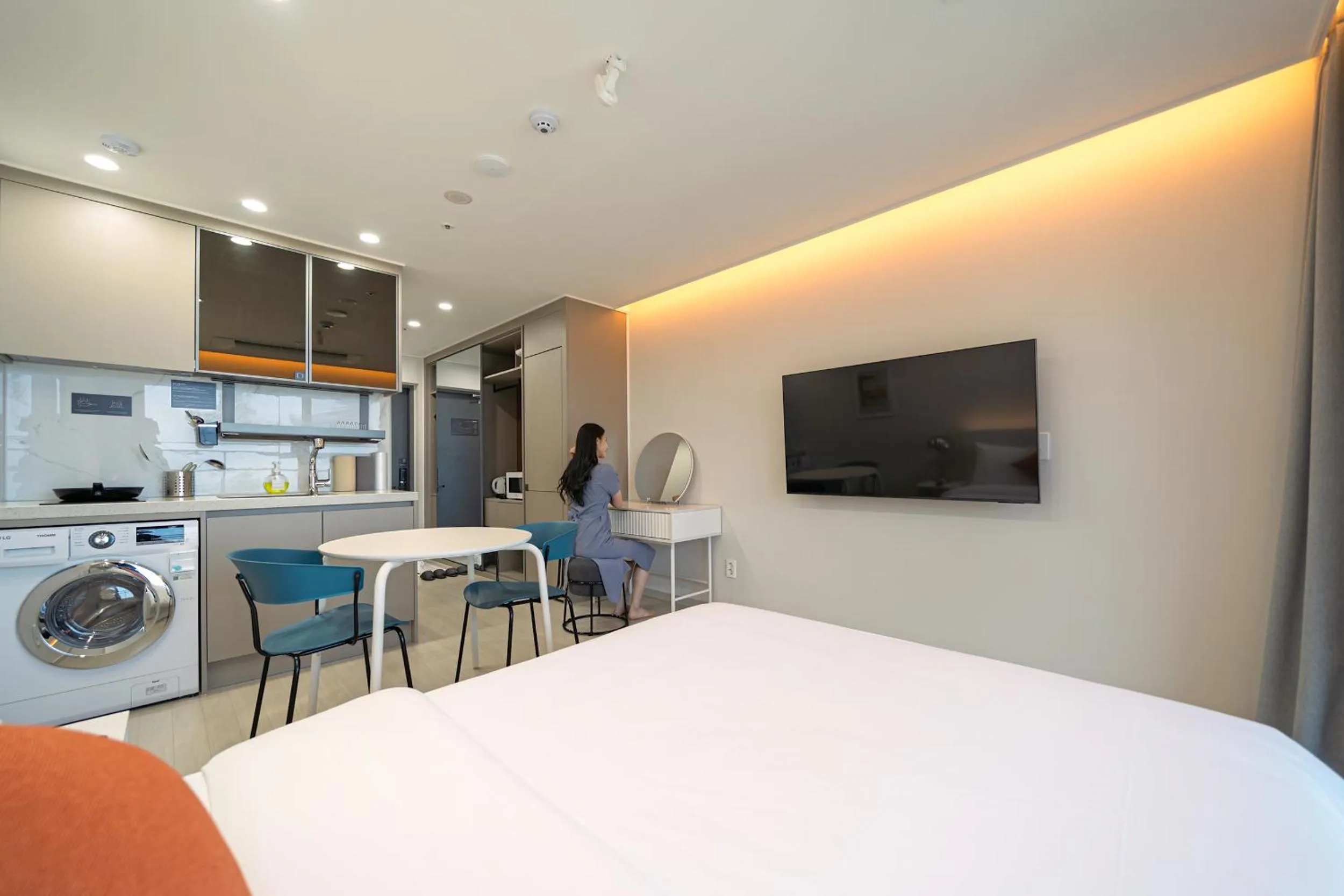 Bed in DIAMER Hotel Sokcho by AankStay