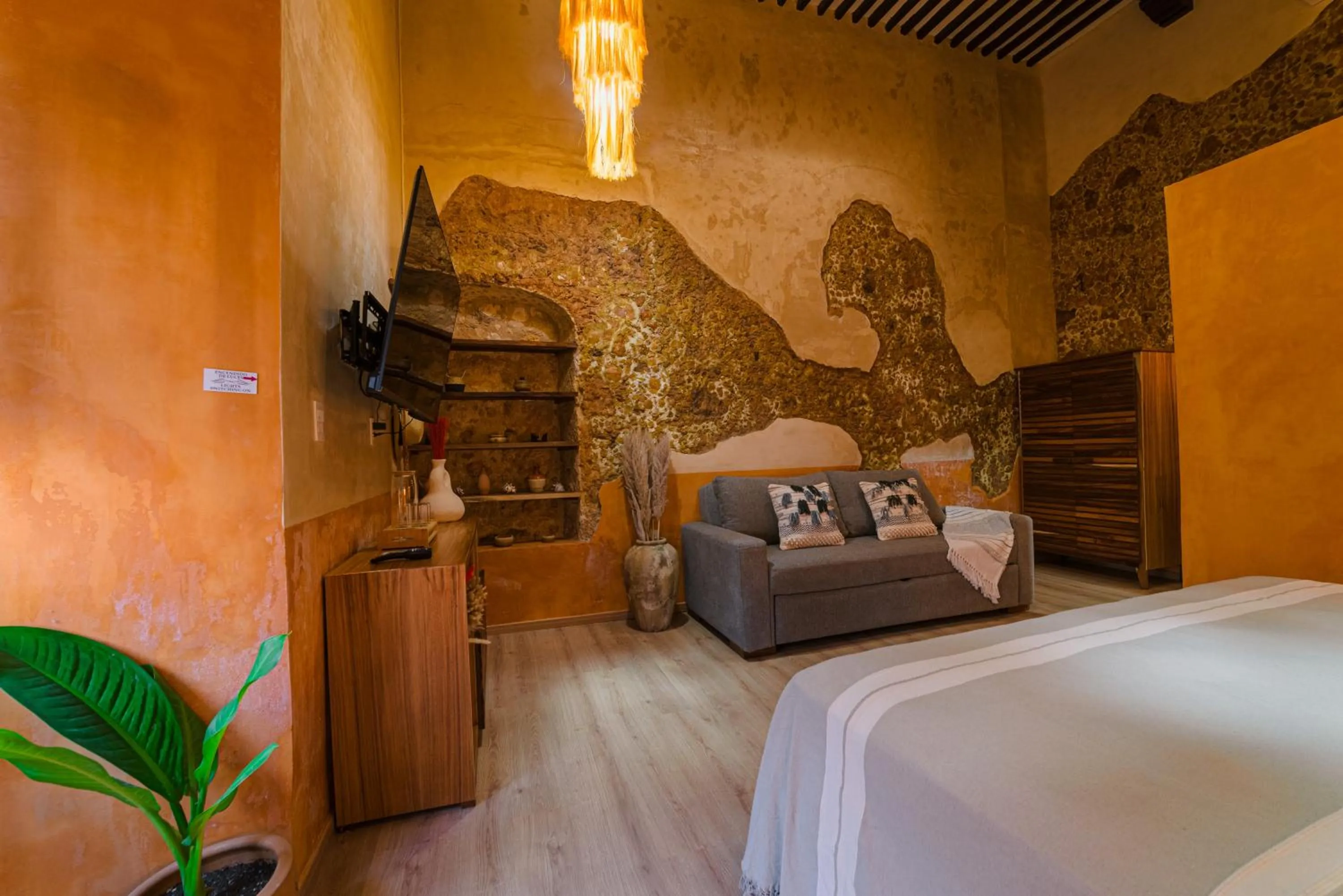 Bedroom, Bed in Hotel Boutique Casa Lanz XVII