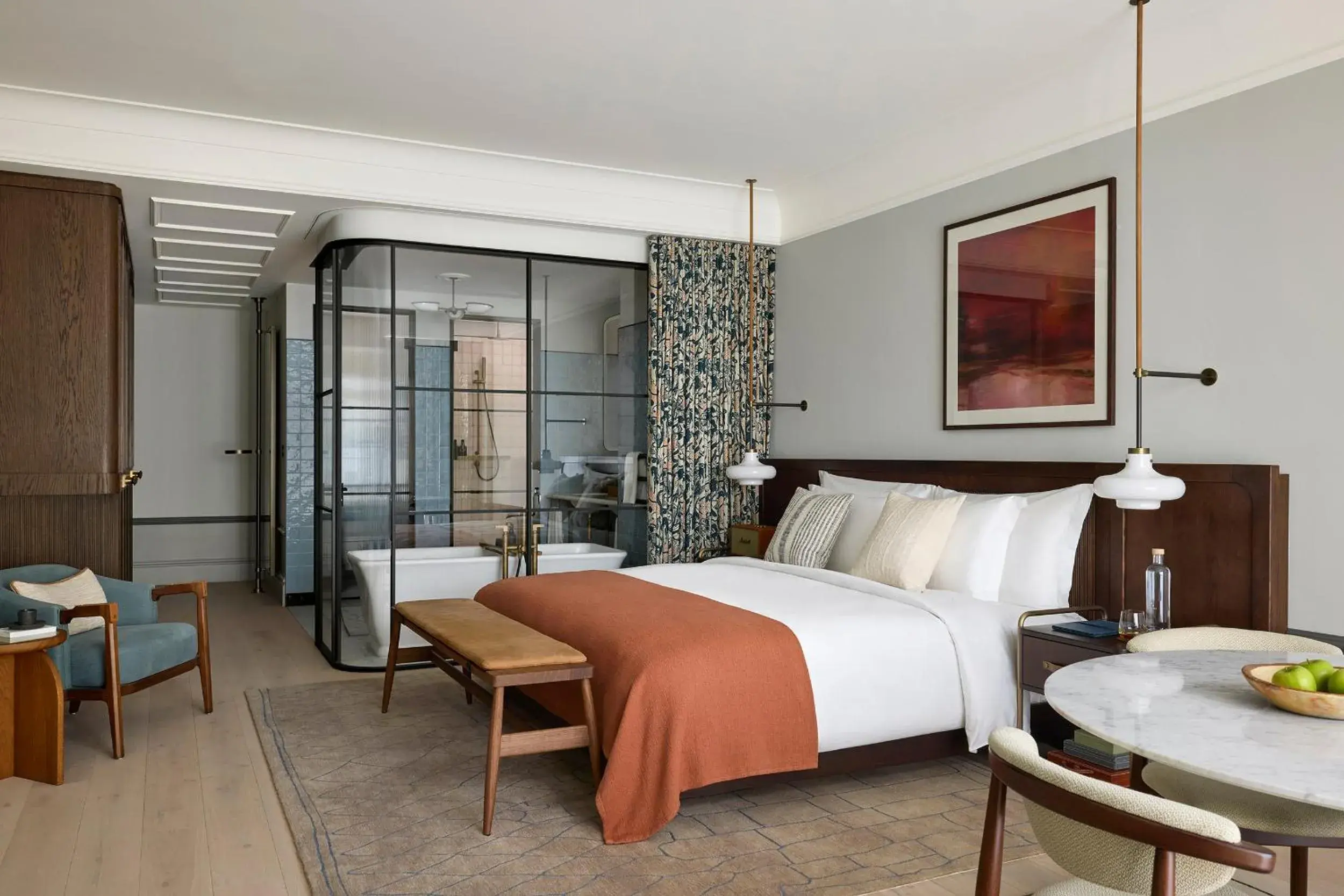 Photo of the whole room, Bed in Six Senses London Photo of the whole room, Bed in Six Senses London