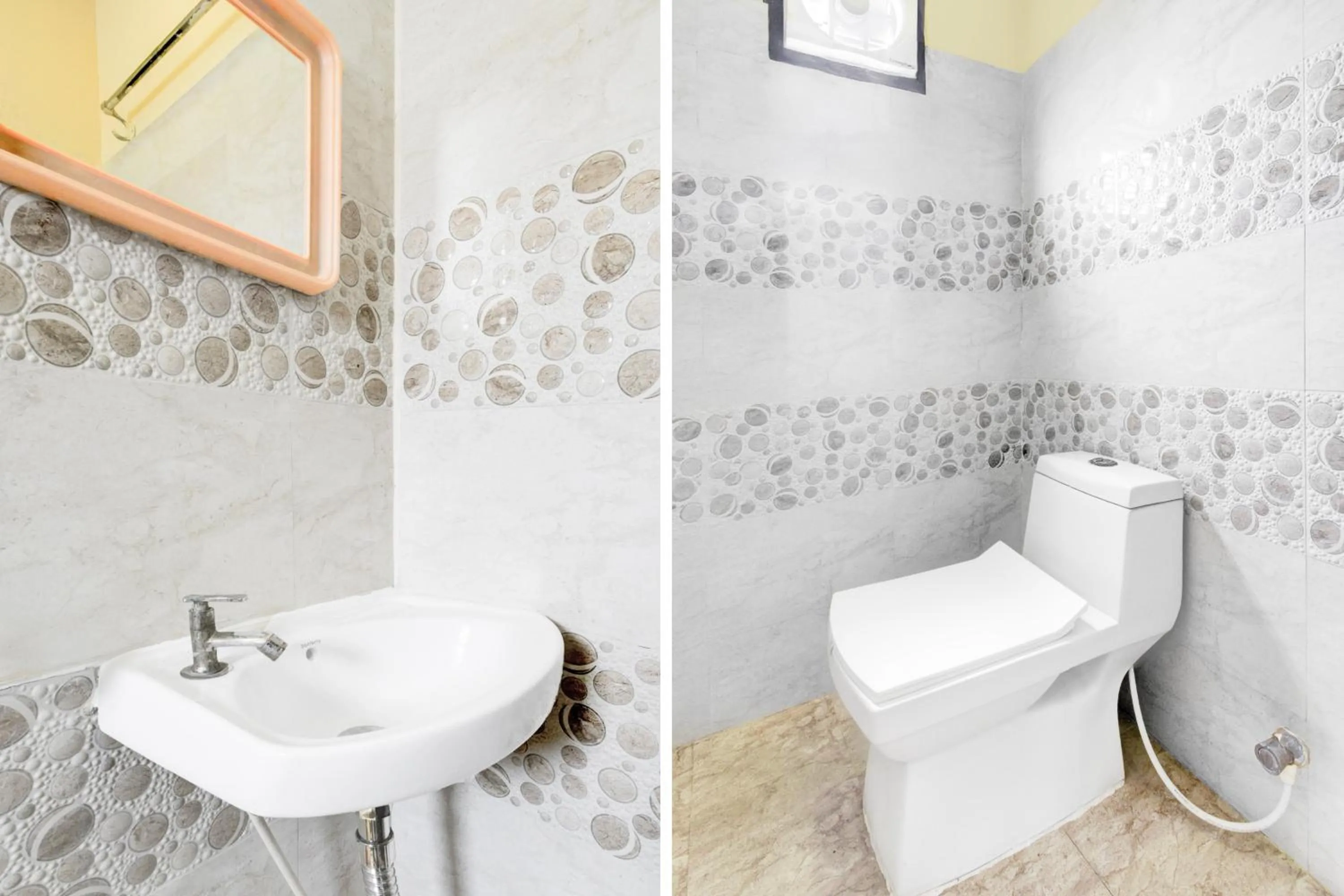 Bathroom in Super Collection O Kothapet Near Omini Hospital