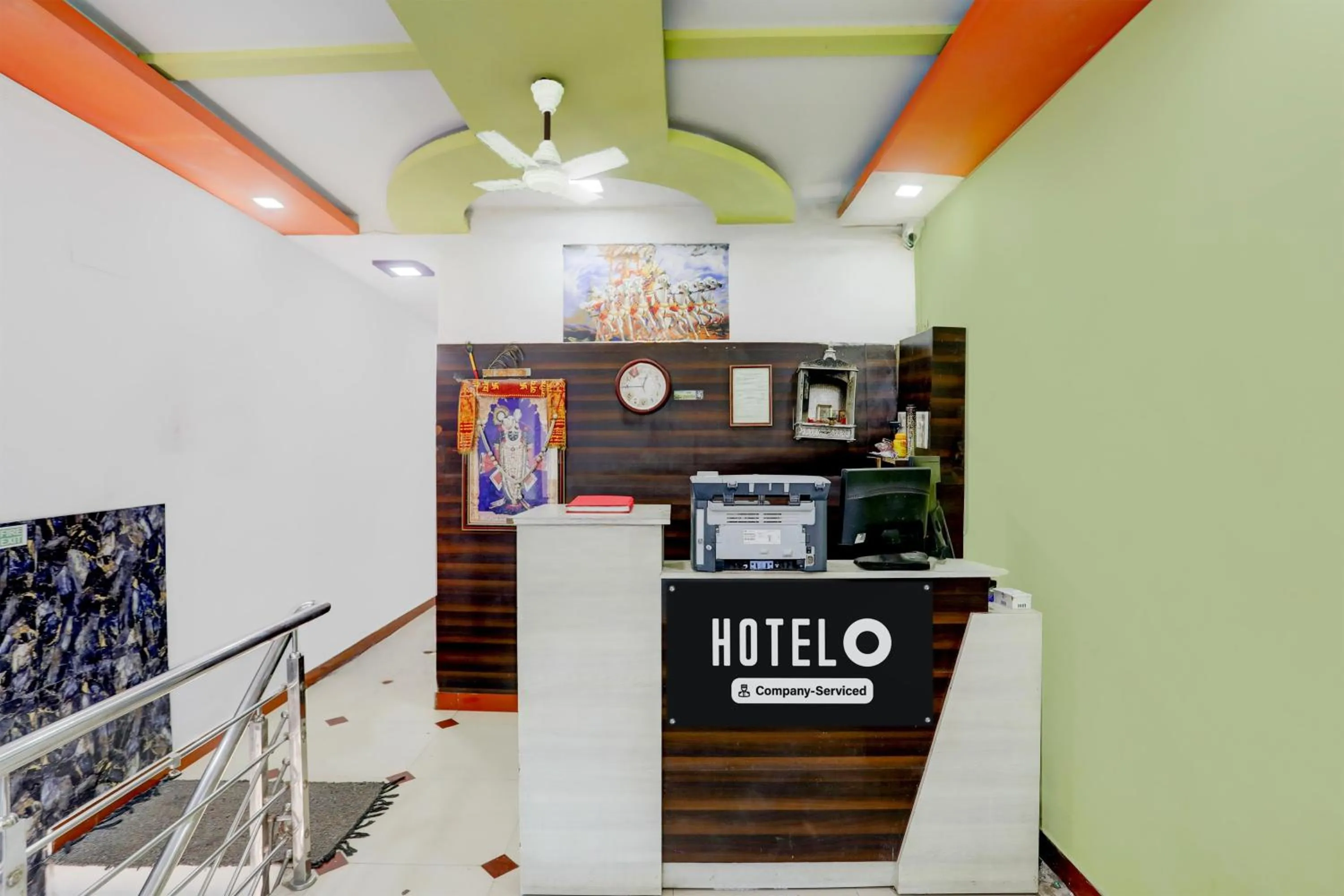 Lobby or reception in Hotel O Dwarka Formerly Hotel Shree