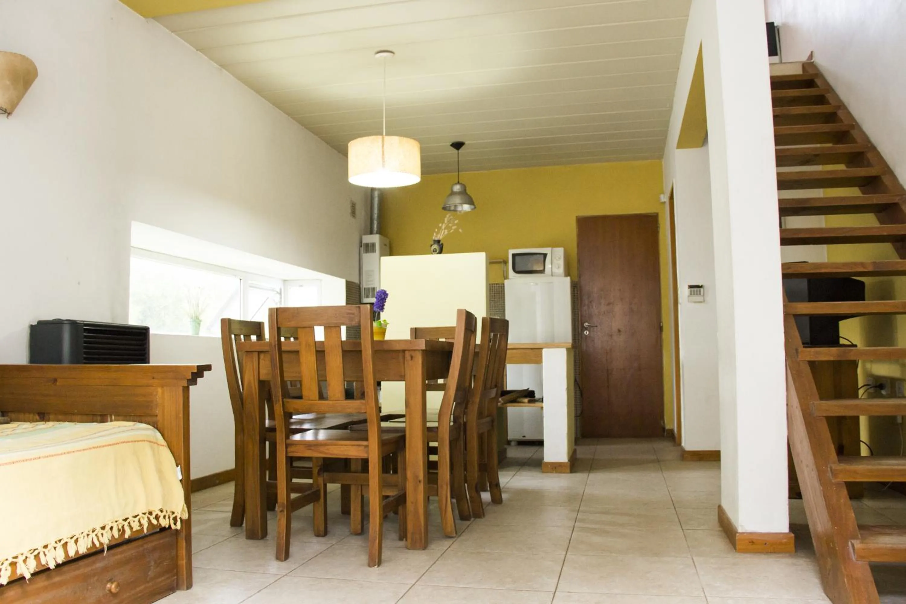 Living room in Cabañas Sottobosco