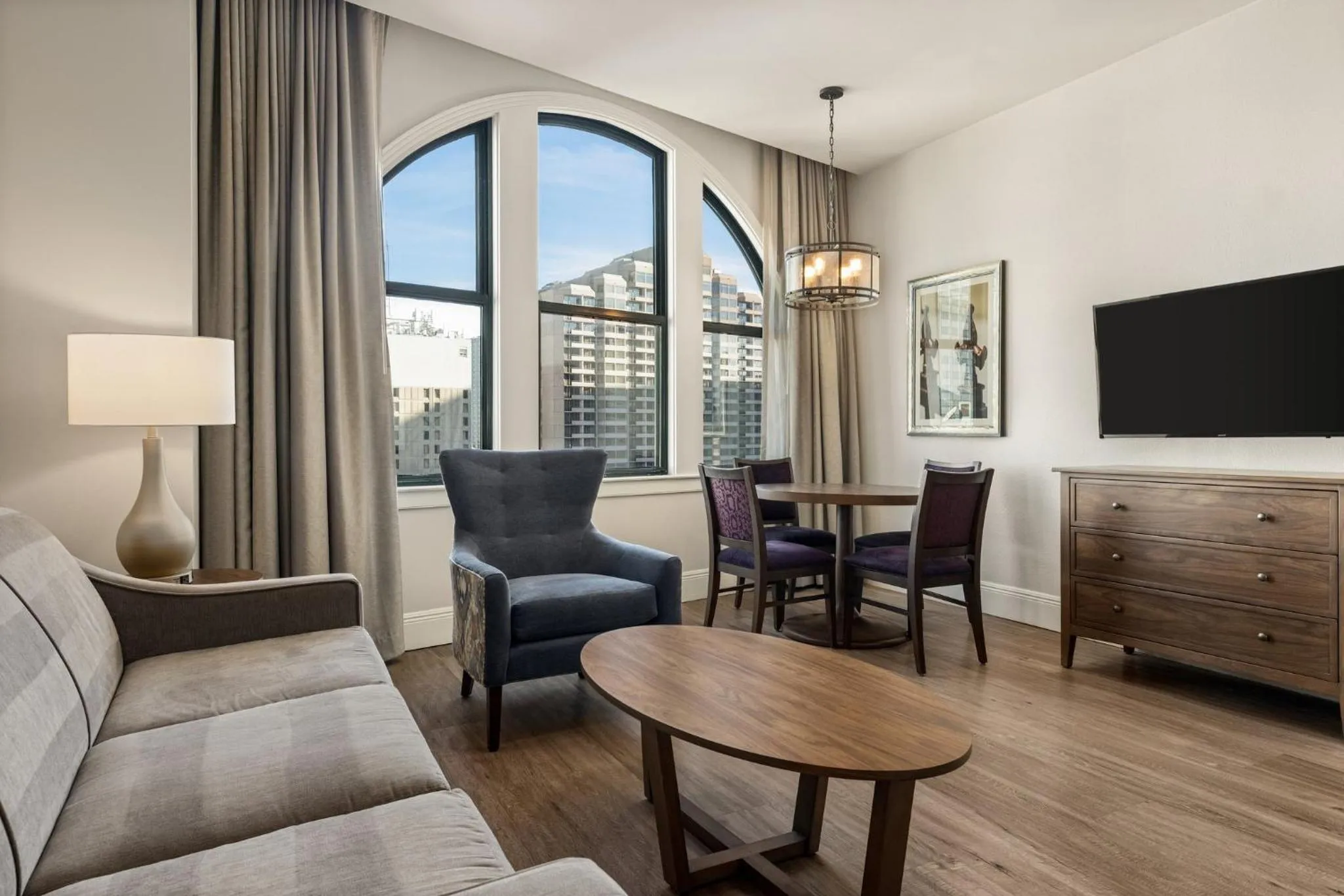 Living room in Club Wyndham La Belle Maison