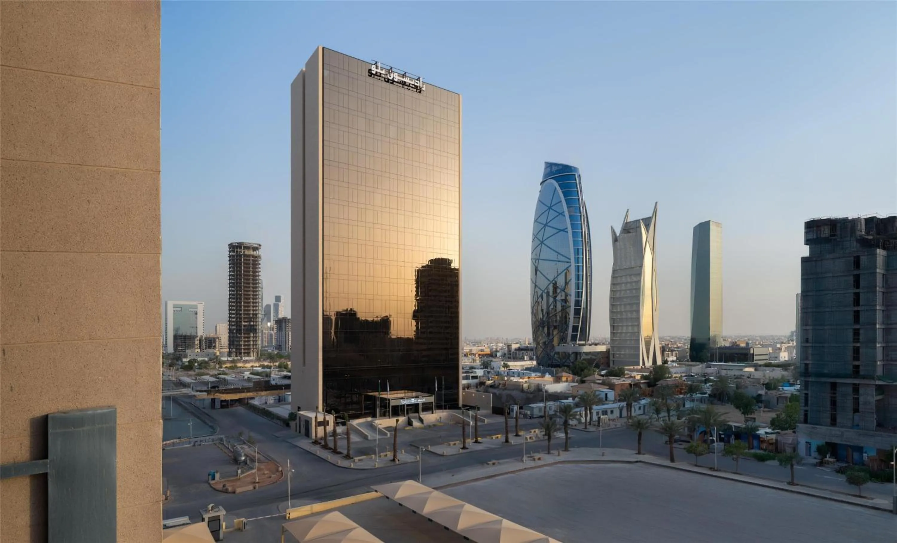 Property building in Radisson Blu Hotel, Riyadh Al Sahafa