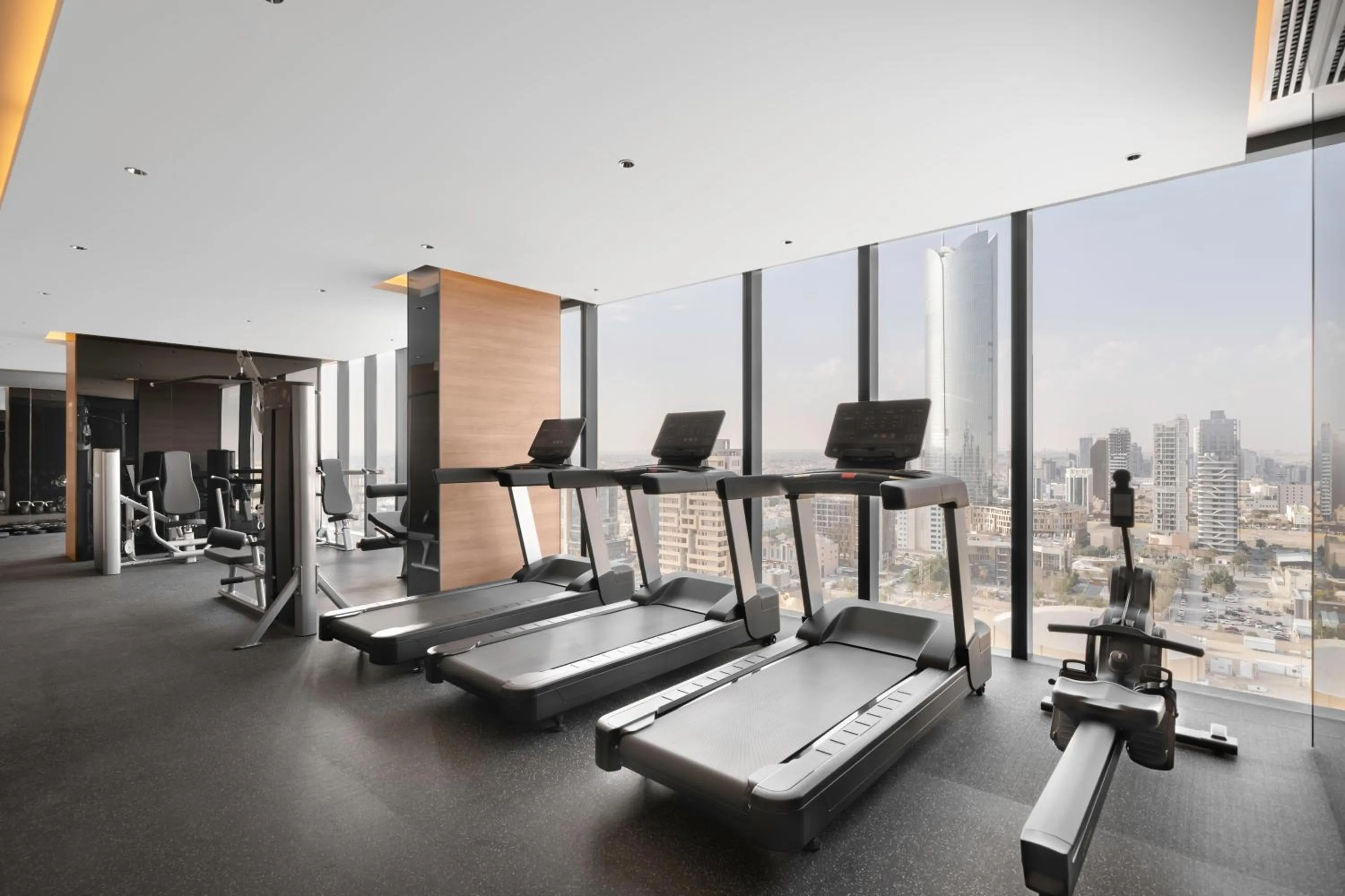 Fitness centre/facilities in Radisson Blu Hotel, Riyadh Al Sahafa