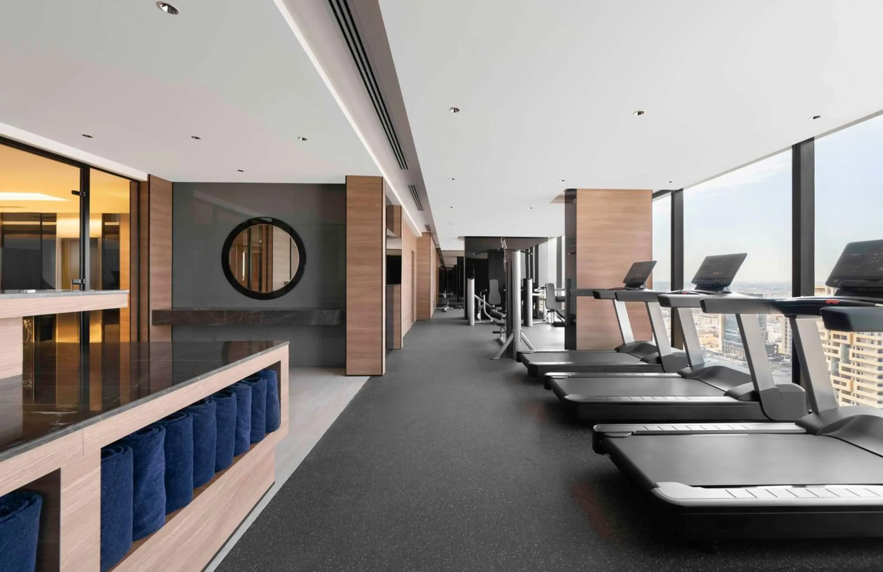 Fitness centre/facilities in Radisson Blu Hotel, Riyadh Al Sahafa Fitness centre/facilities in Radisson Blu Hotel, Riyadh Al Sahafa