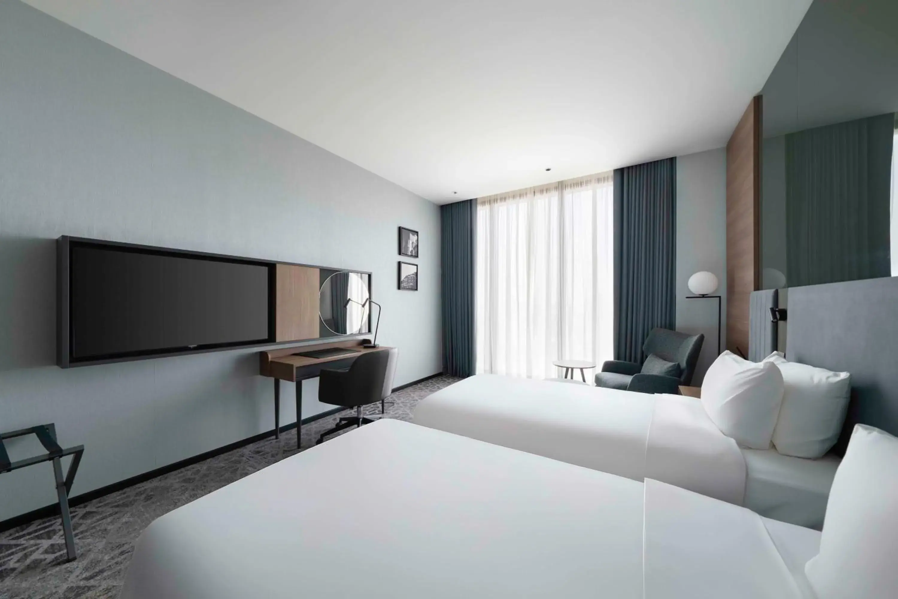 Bedroom, Bed in Radisson Blu Hotel, Riyadh Al Sahafa Bedroom, Bed in Radisson Blu Hotel, Riyadh Al Sahafa