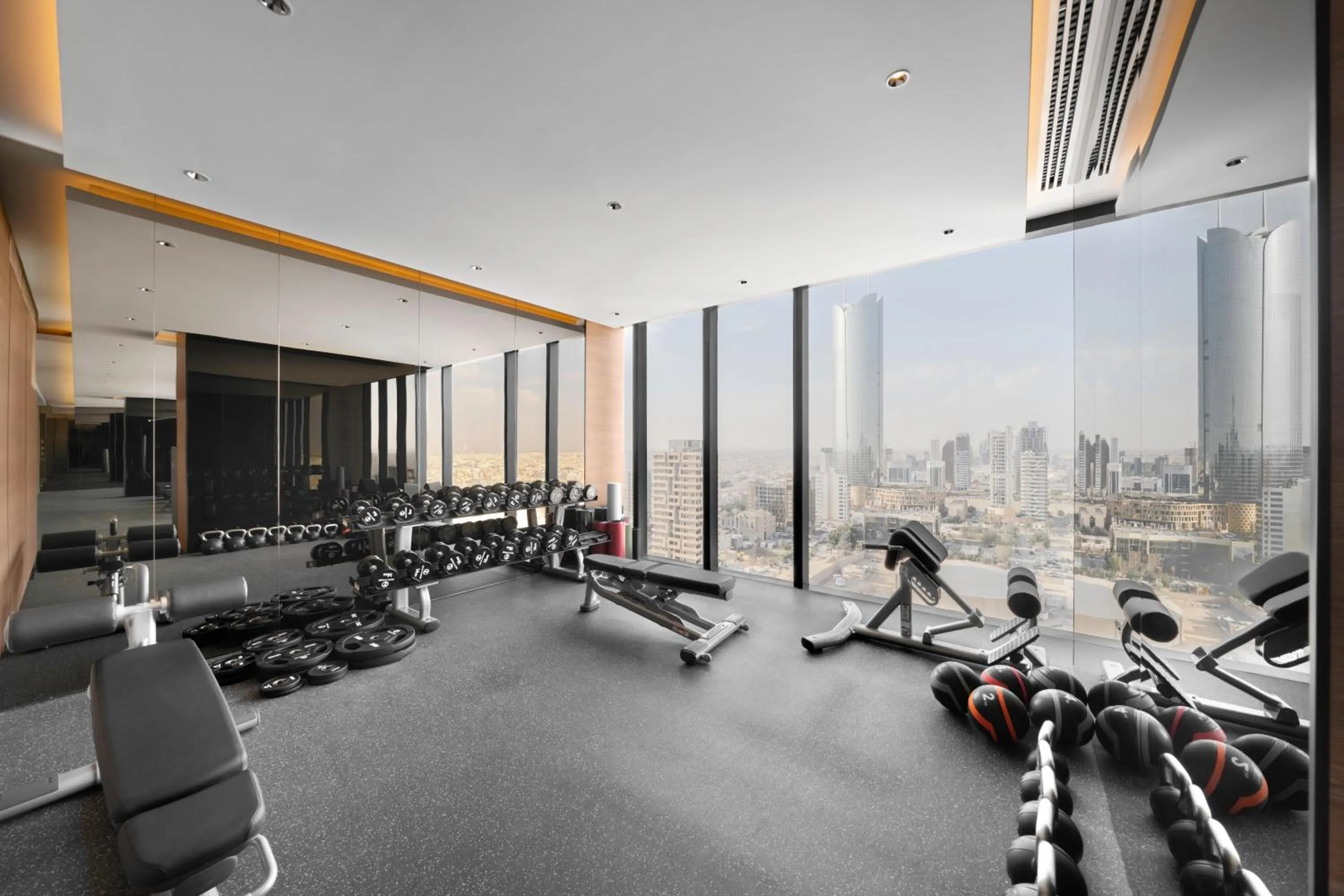 Fitness centre/facilities in Radisson Blu Hotel, Riyadh Al Sahafa