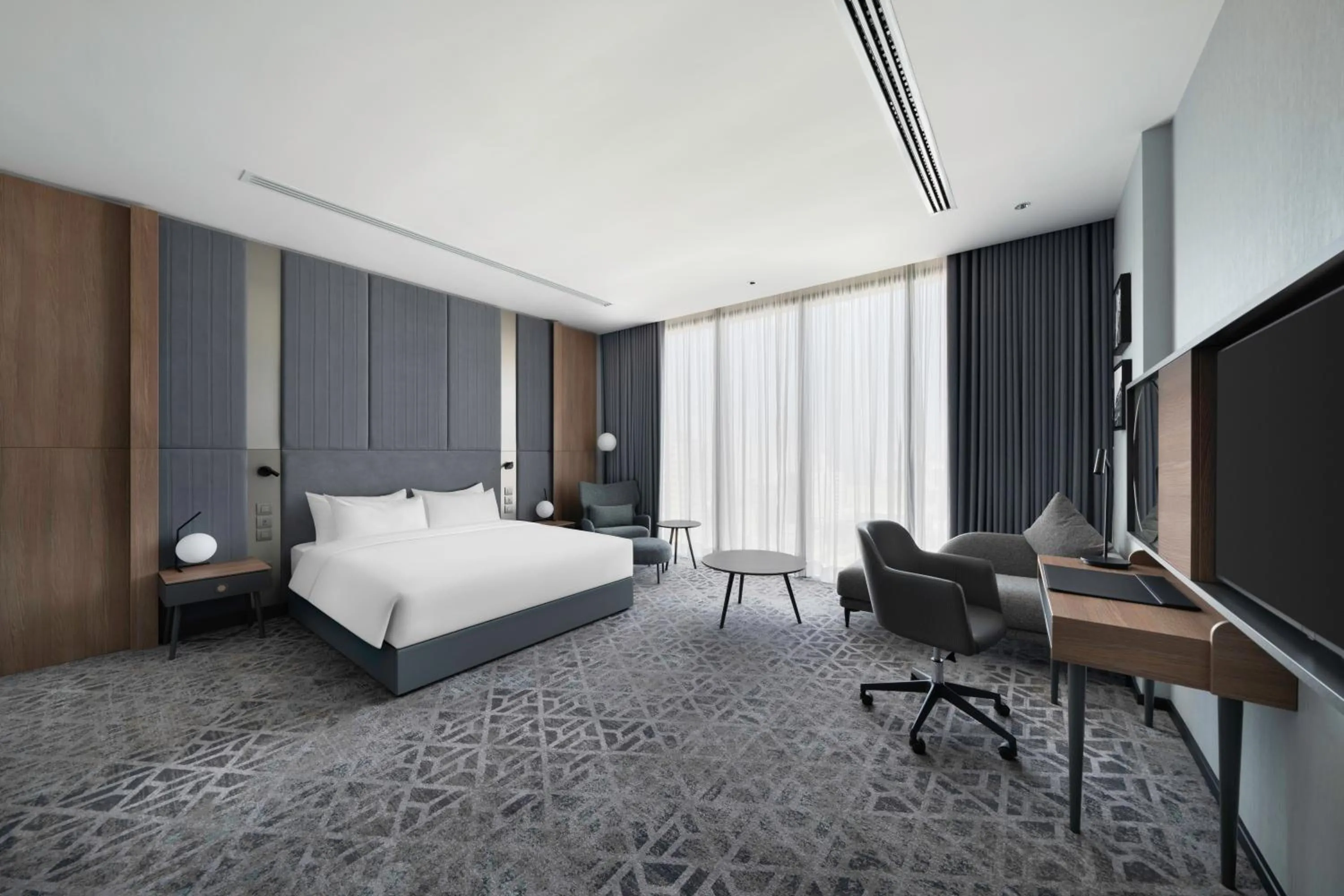 Bed in Radisson Blu Hotel, Riyadh Al Sahafa