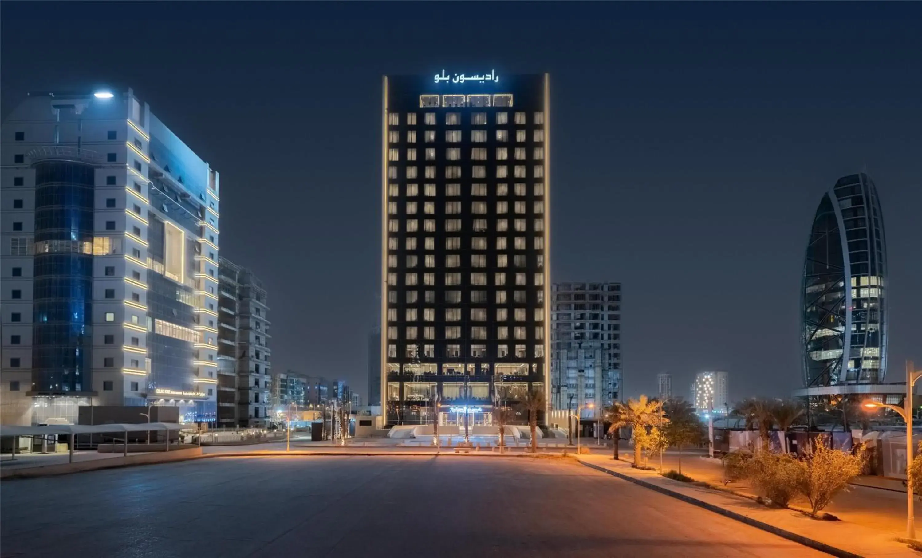 Property building in Radisson Blu Hotel, Riyadh Al Sahafa Property building in Radisson Blu Hotel, Riyadh Al Sahafa