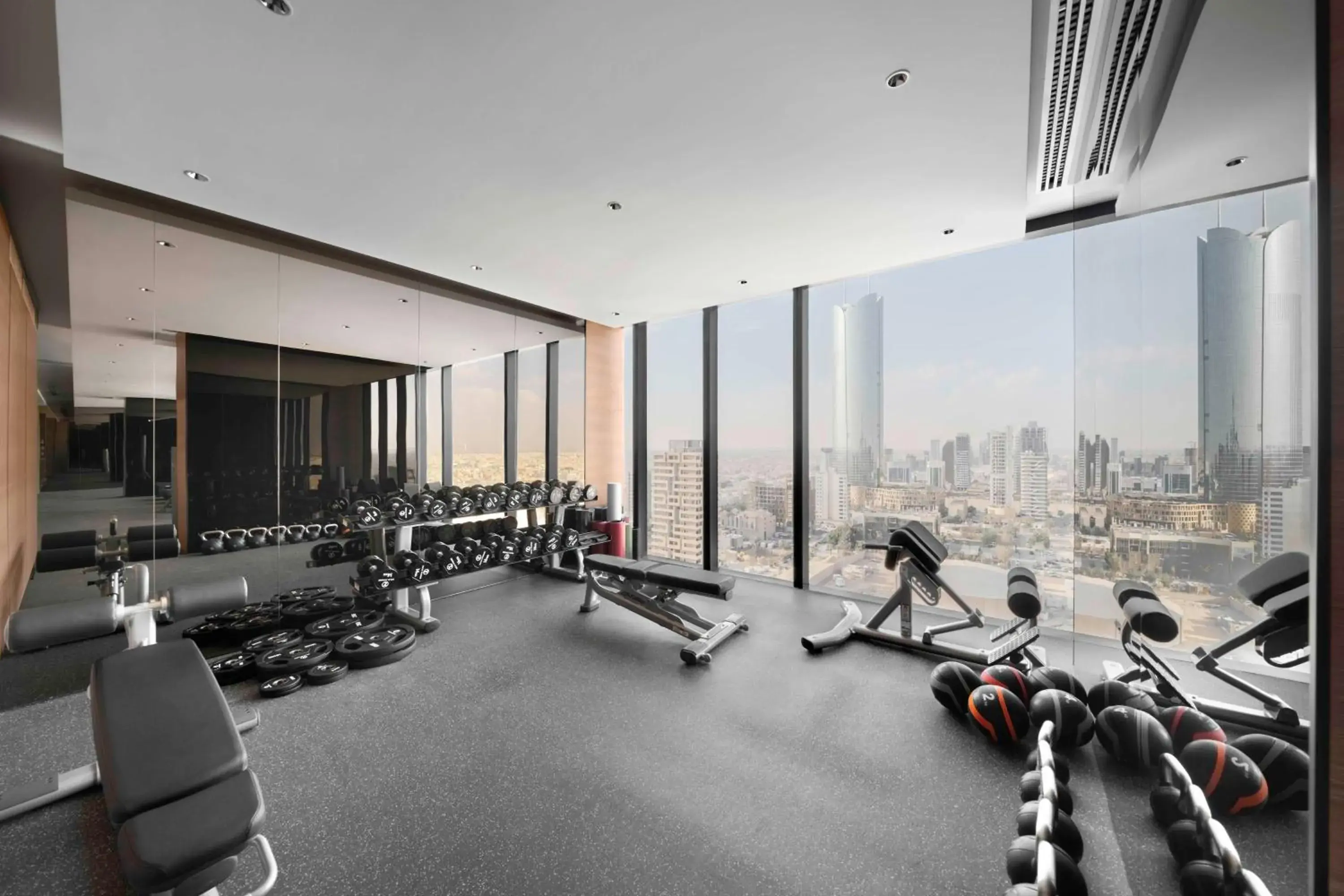 Fitness centre/facilities in Radisson Blu Hotel, Riyadh Al Sahafa Fitness centre/facilities in Radisson Blu Hotel, Riyadh Al Sahafa
