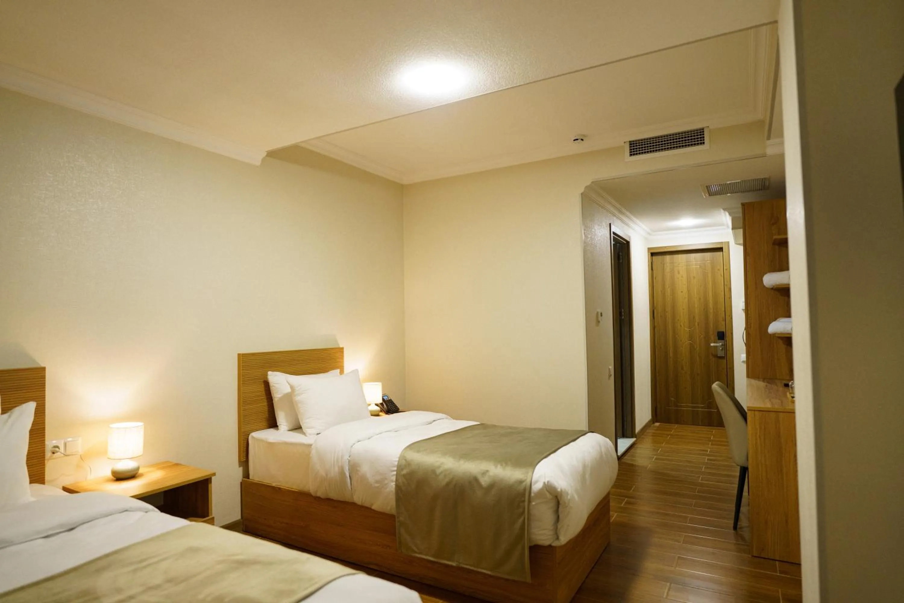 Bed in Green Palace Kutaisi