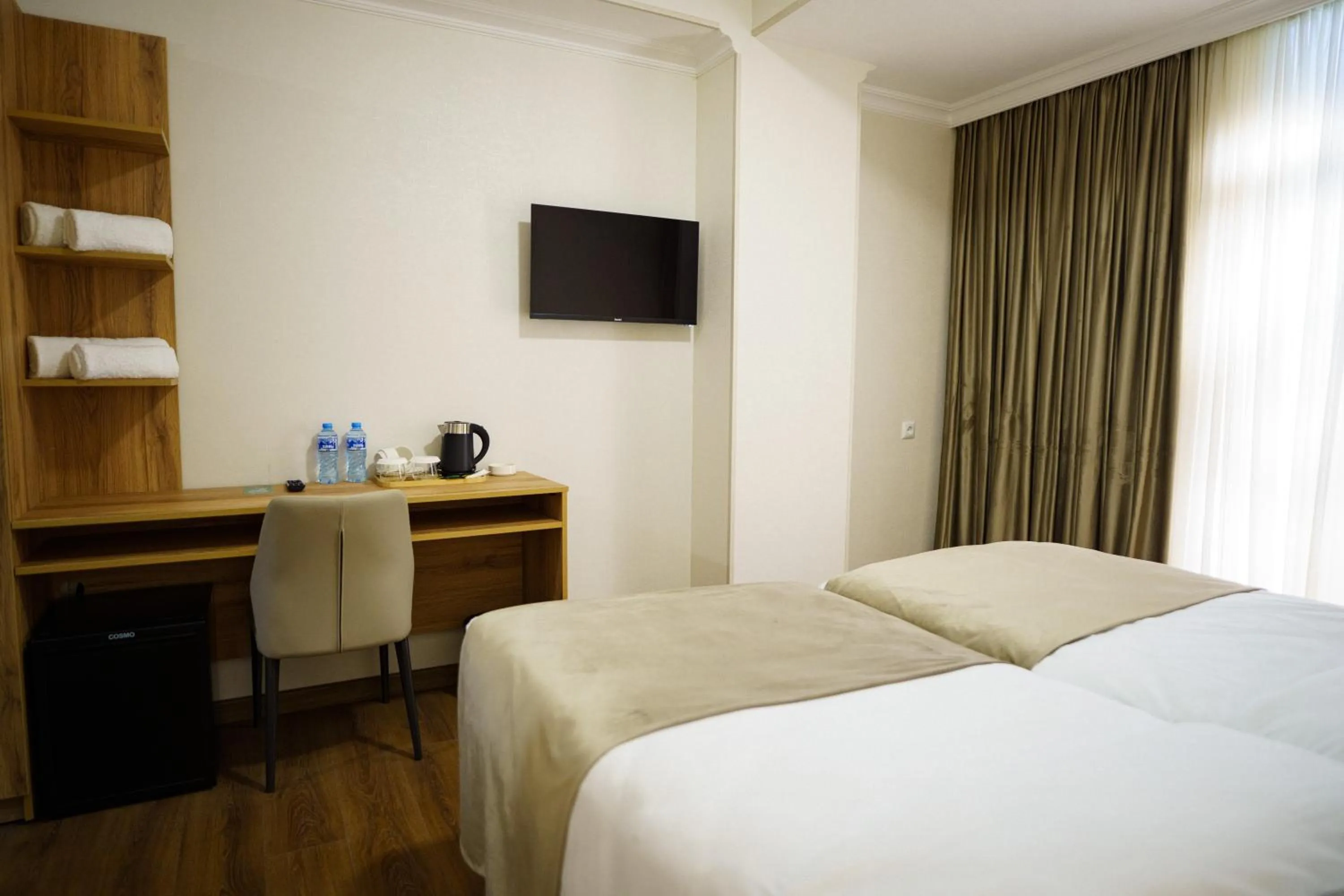 Bed in Green Palace Kutaisi