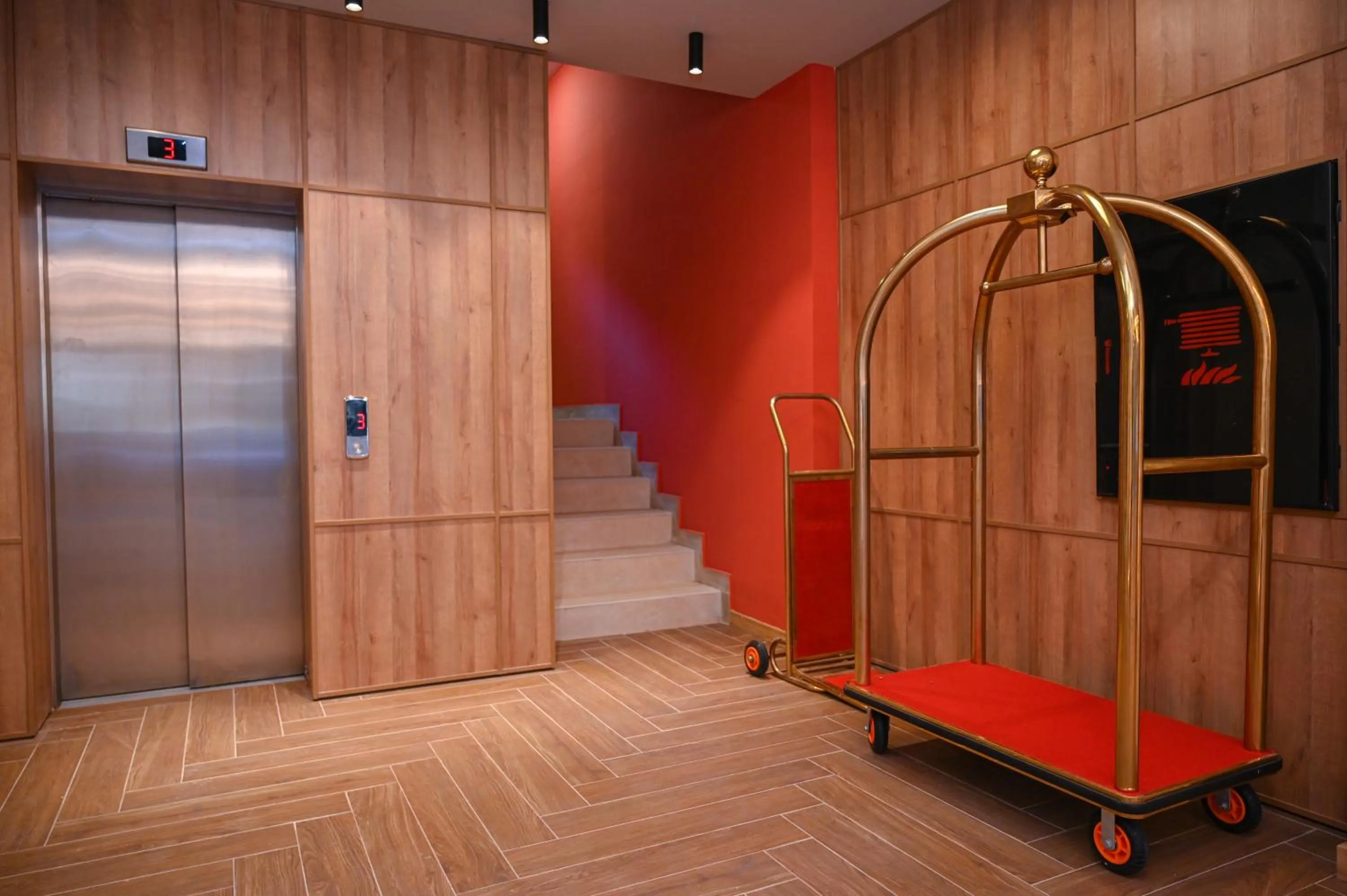 Lobby or reception in Landmark Hotel