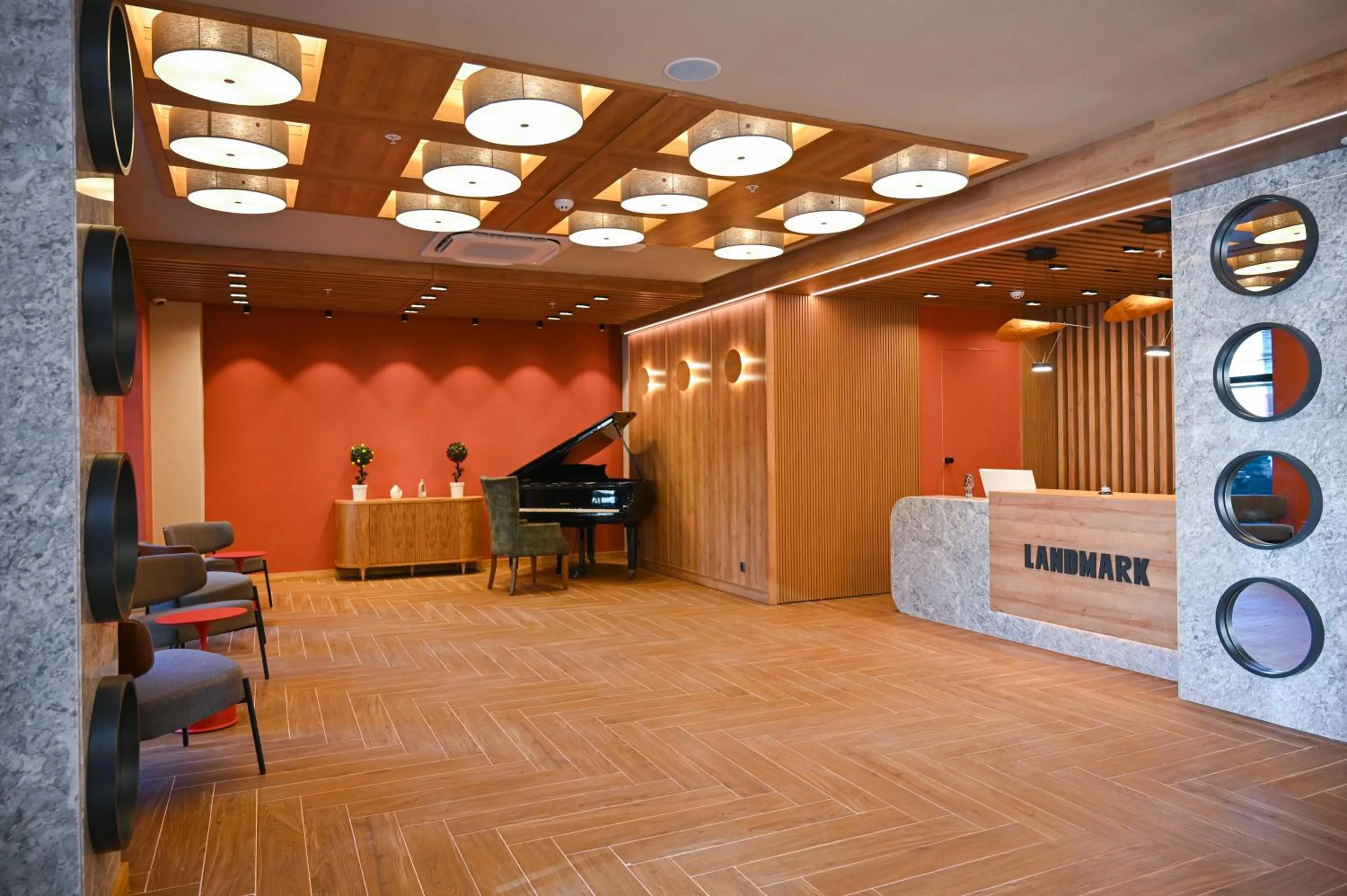 Lobby or reception in Landmark Hotel