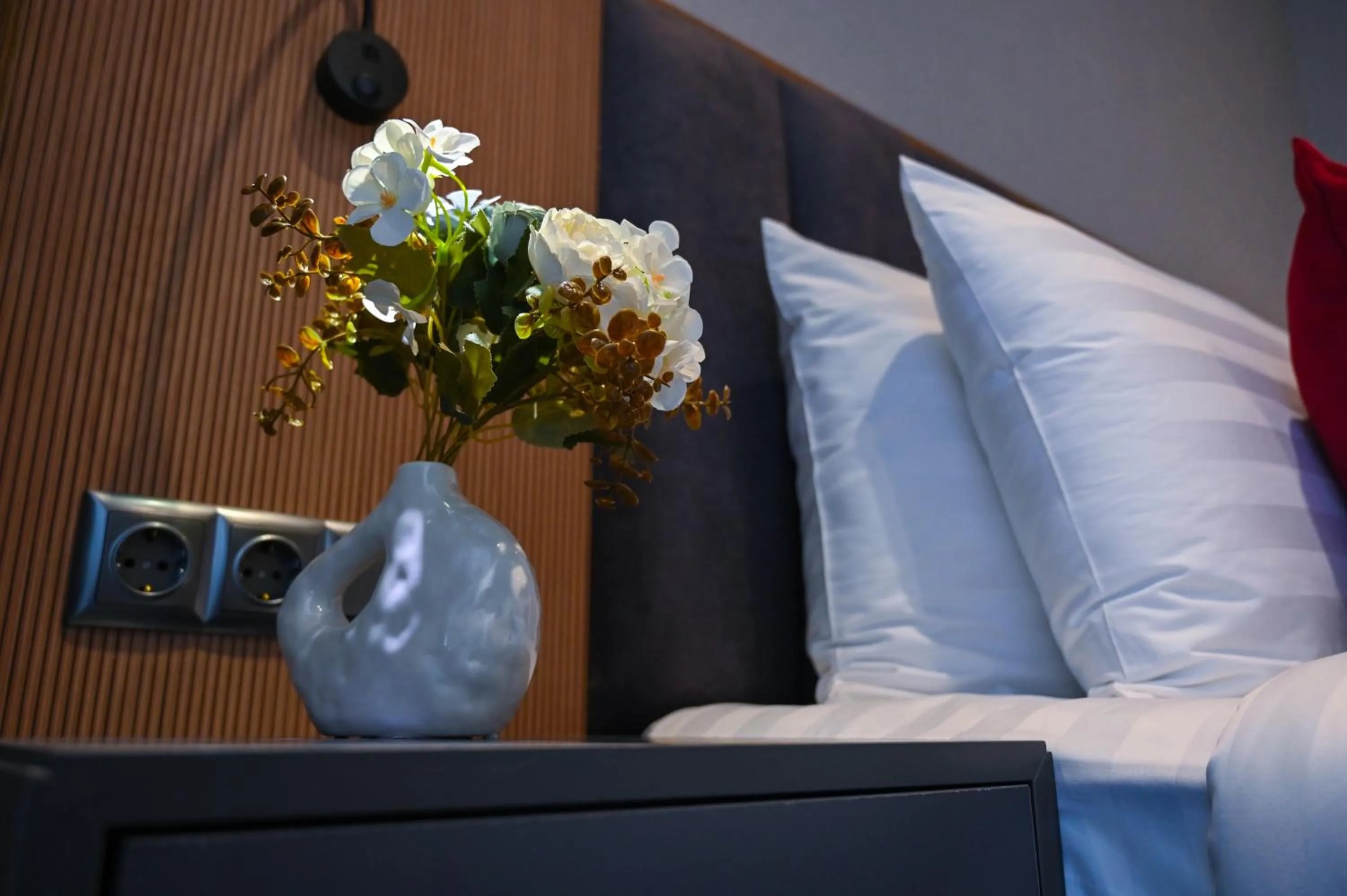 Decorative detail, Bed in Landmark Hotel