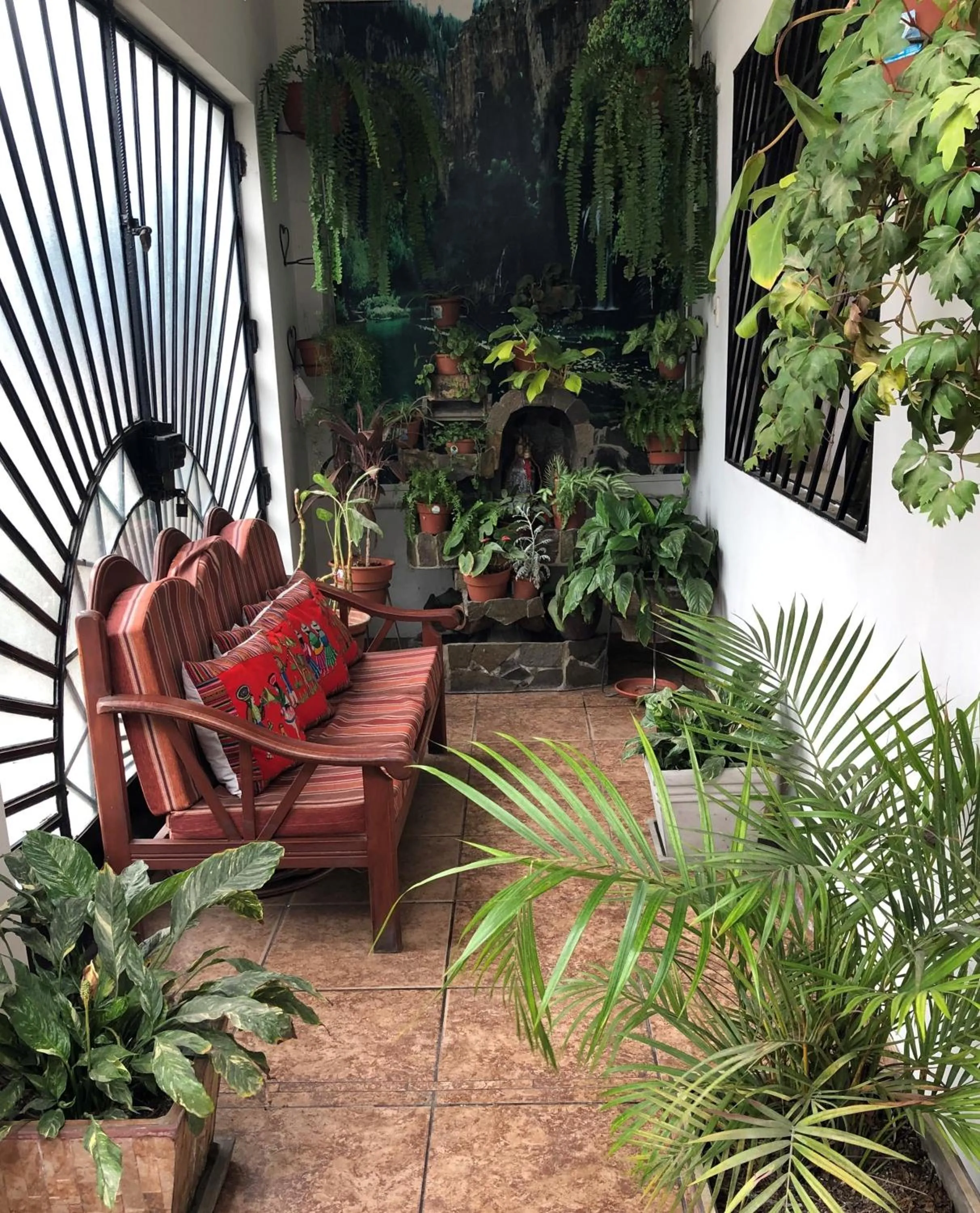 Garden in B&B Cusing Wasi