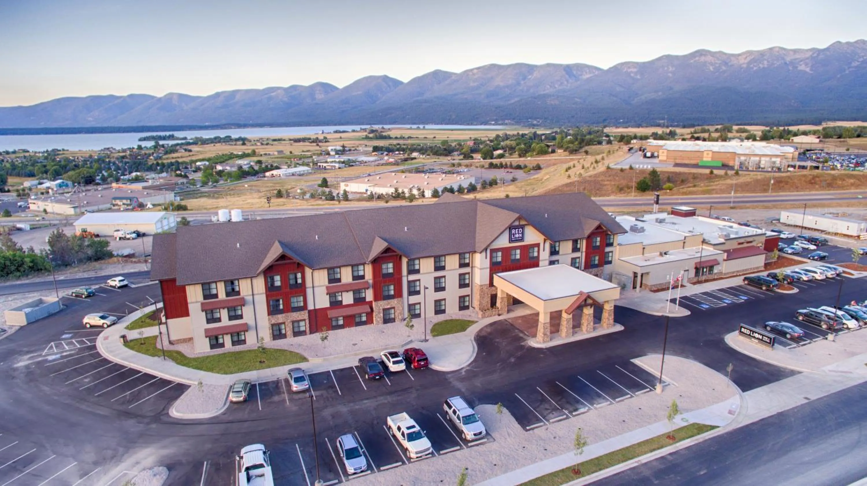 Bird's eye view in Red Lion Ridgewater Inn & Suites Polson