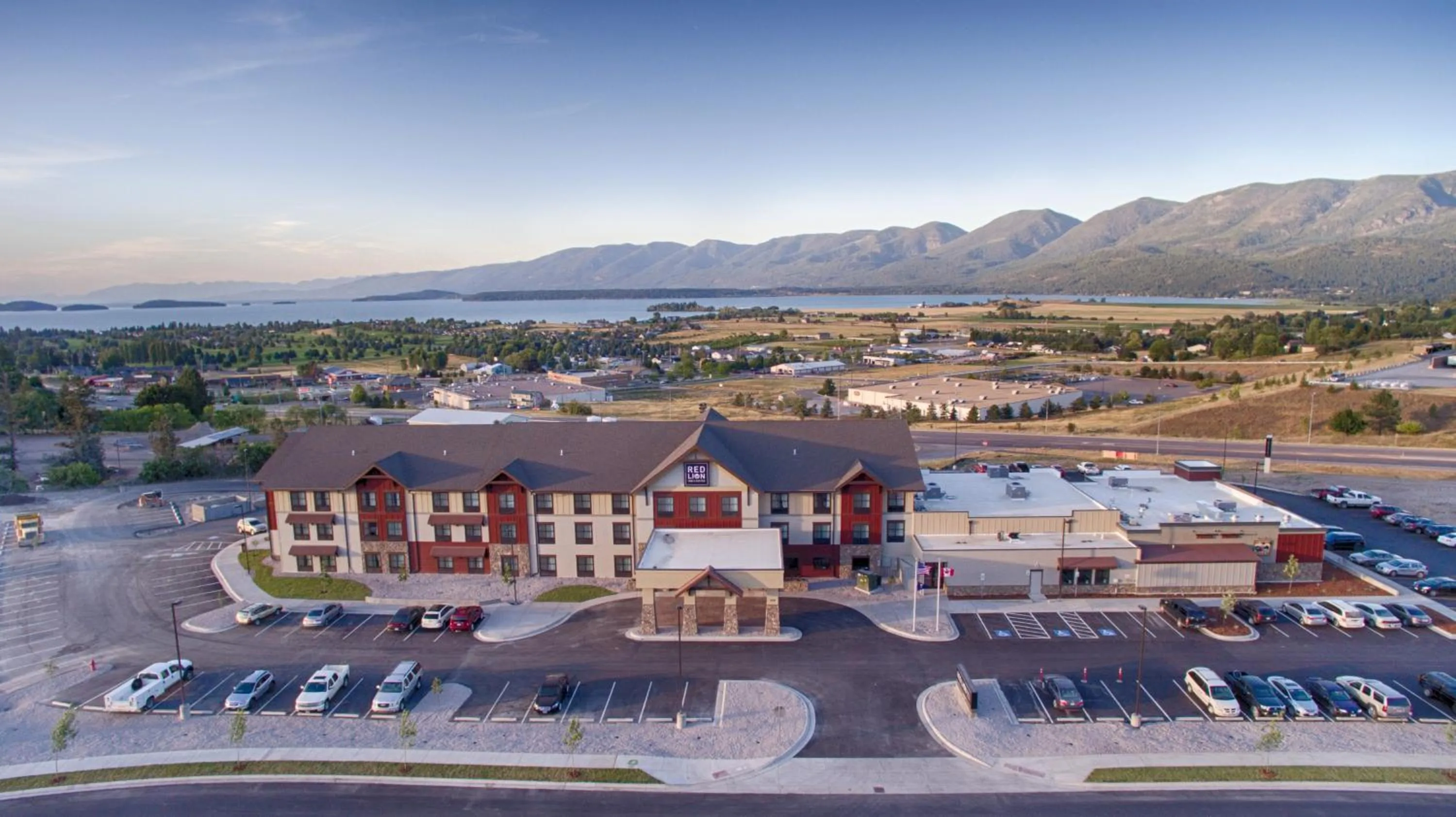 Bird's eye view in Red Lion Ridgewater Inn & Suites Polson