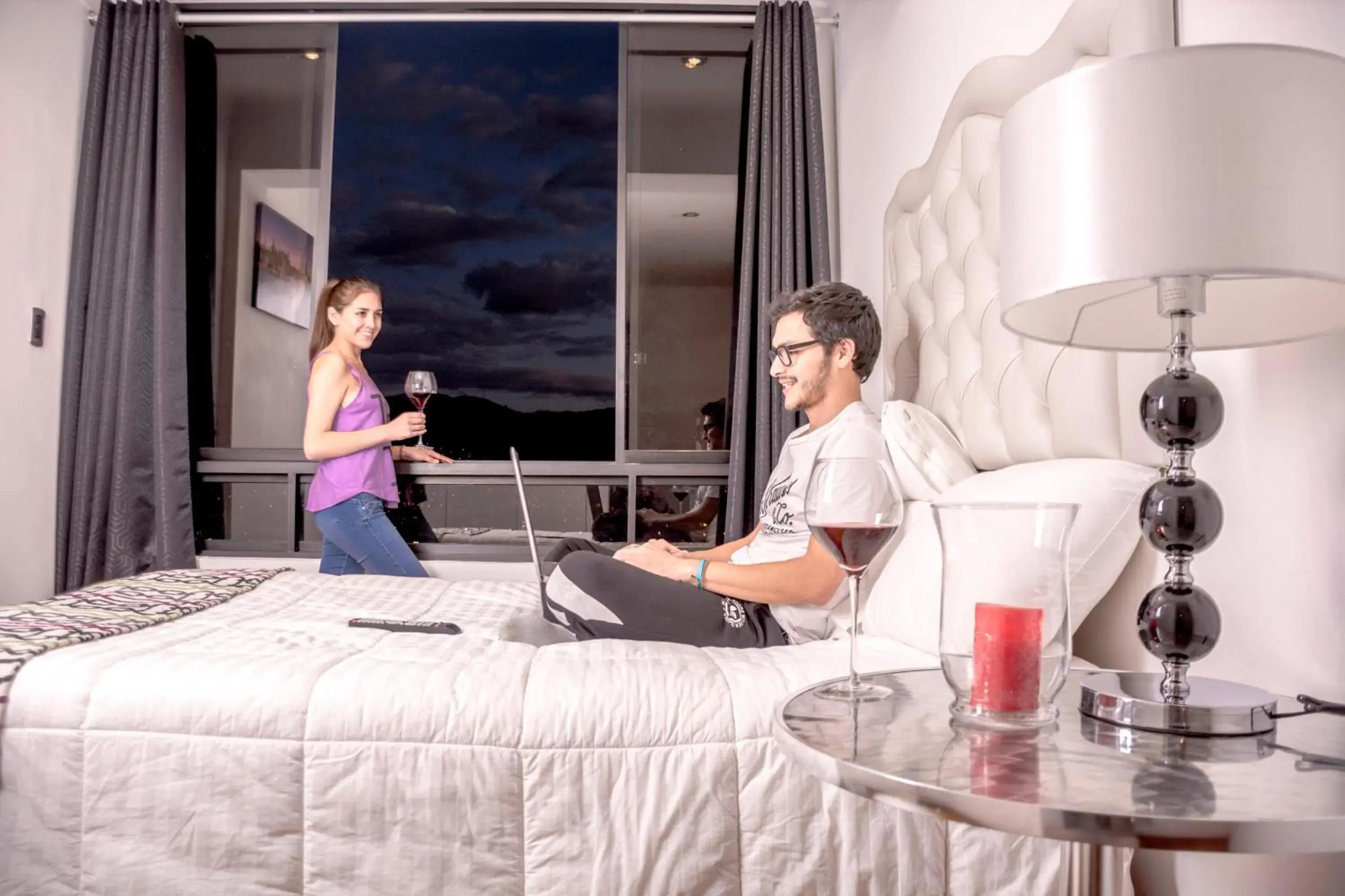 Bed in RHOUSE Cusco Bed in RHOUSE Cusco