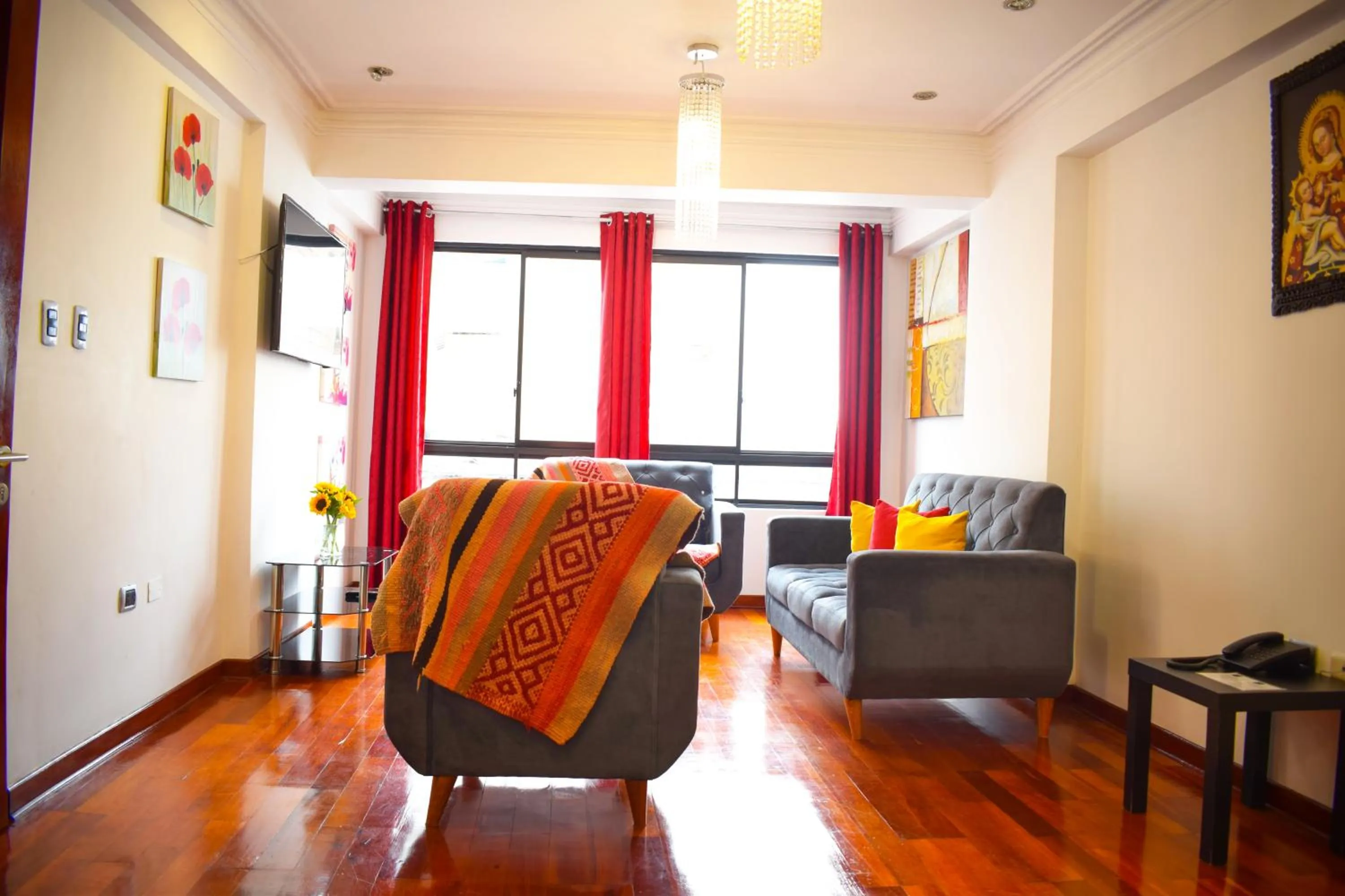 Living room in RHOUSE Cusco