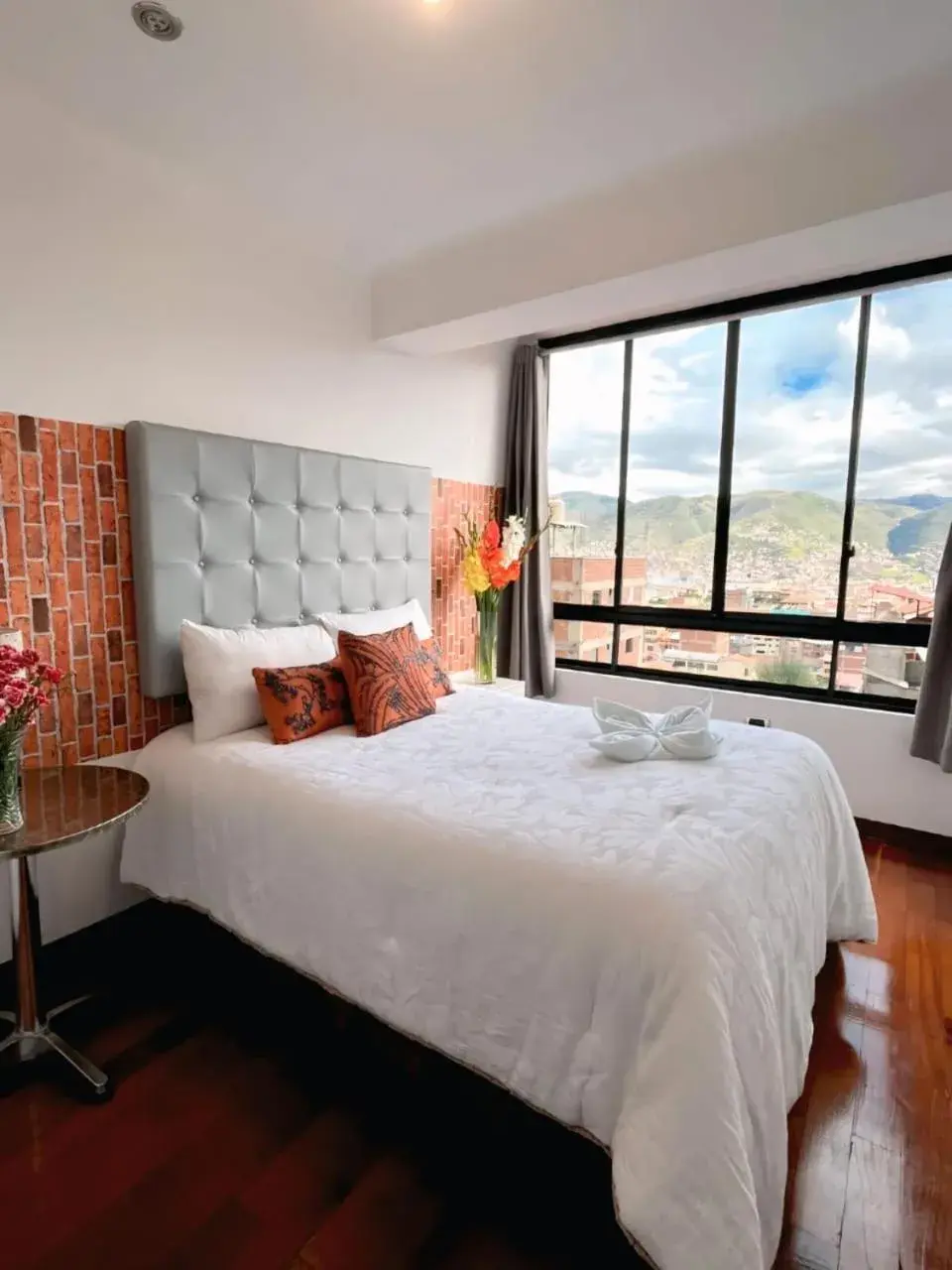 Bed in RHOUSE Cusco Bed in RHOUSE Cusco