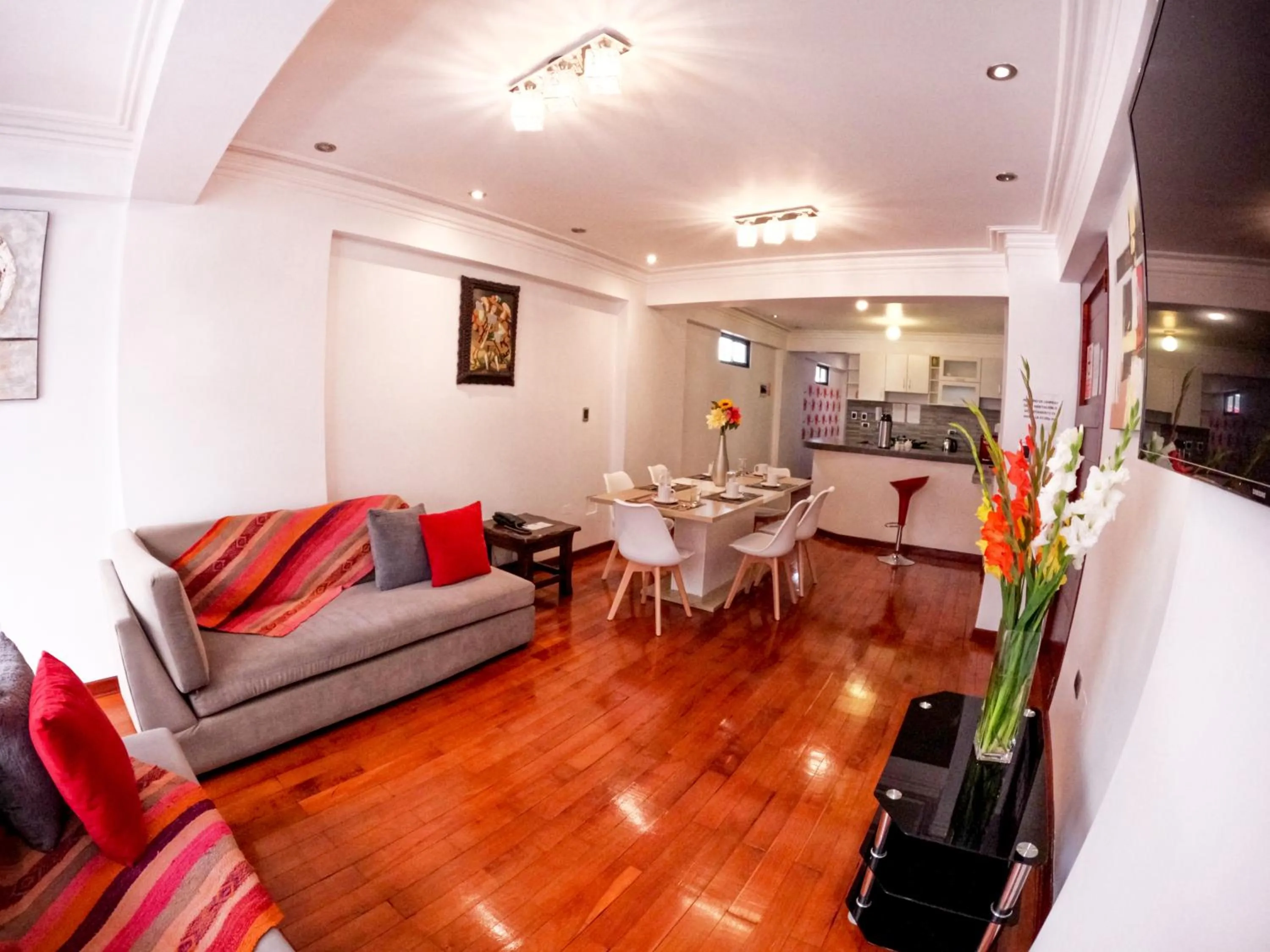 Living room in RHOUSE Cusco