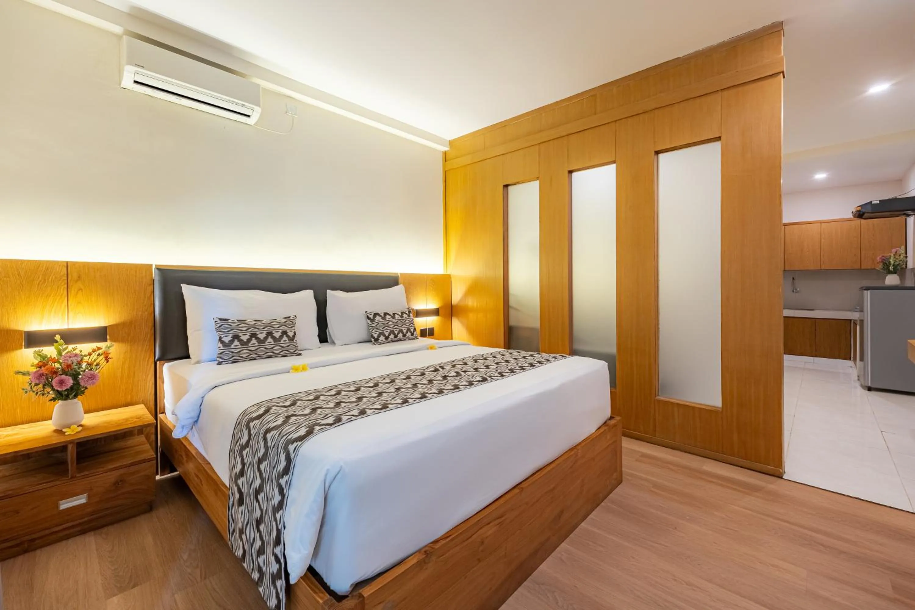 Bedroom, Bed in Bali True Living