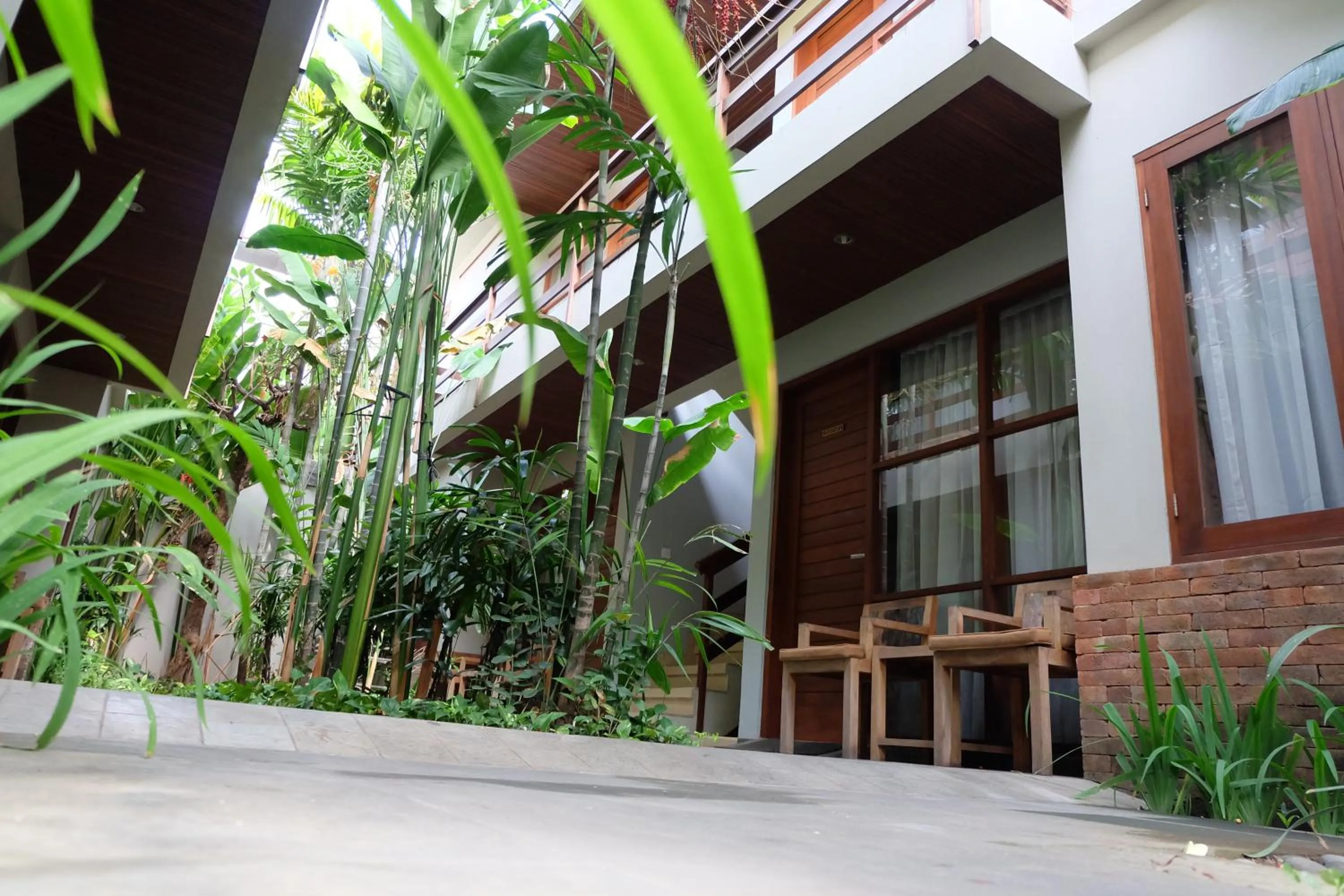 Balcony/Terrace in Semarandana Bedrooms and Pool