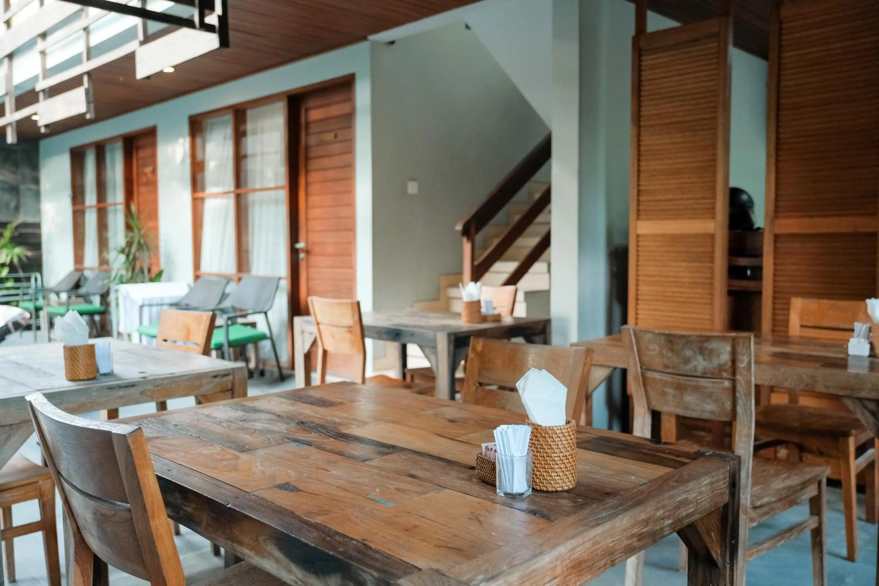 Seating area in Semarandana Bedrooms and Pool