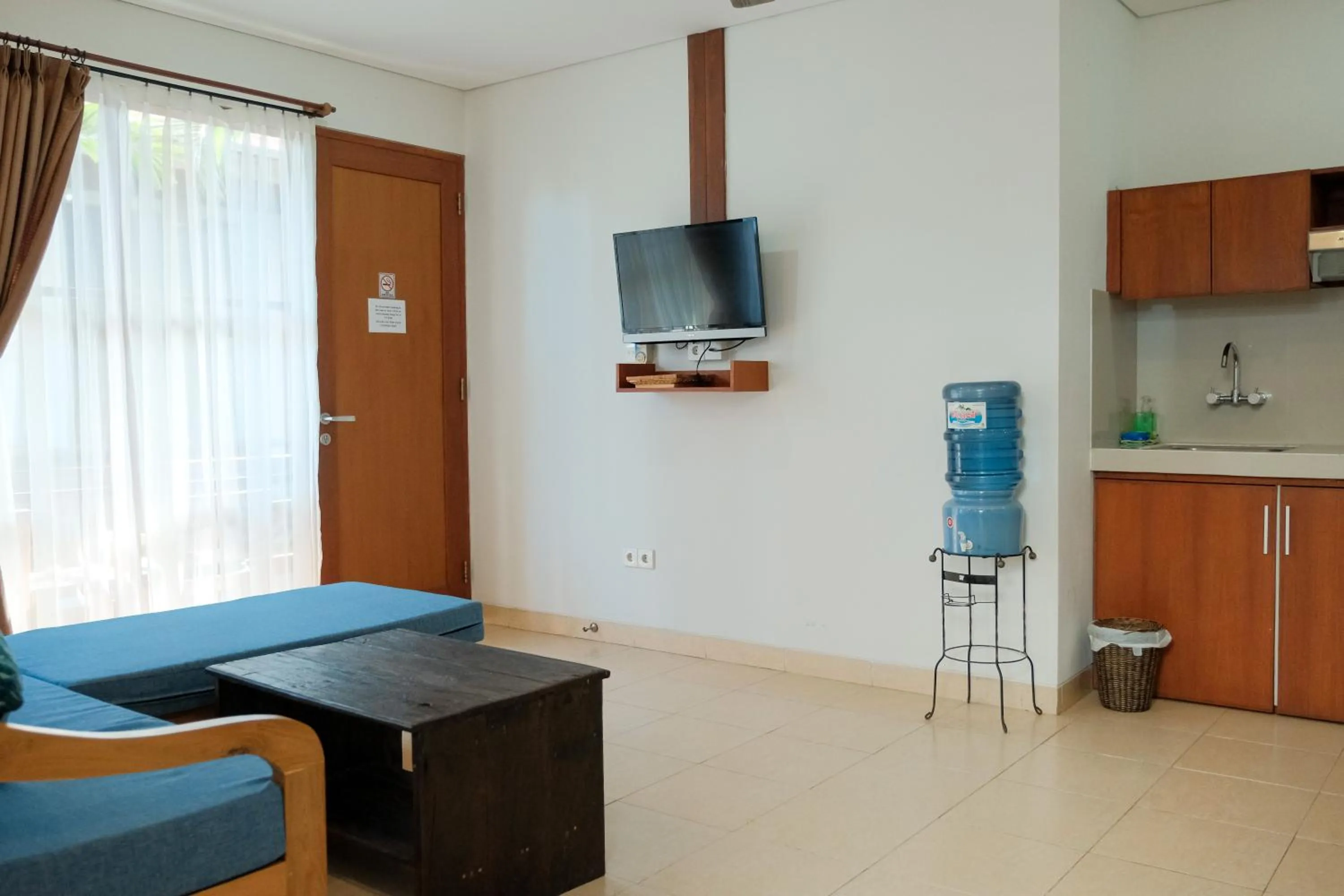 TV and multimedia in Semarandana Bedrooms and Pool