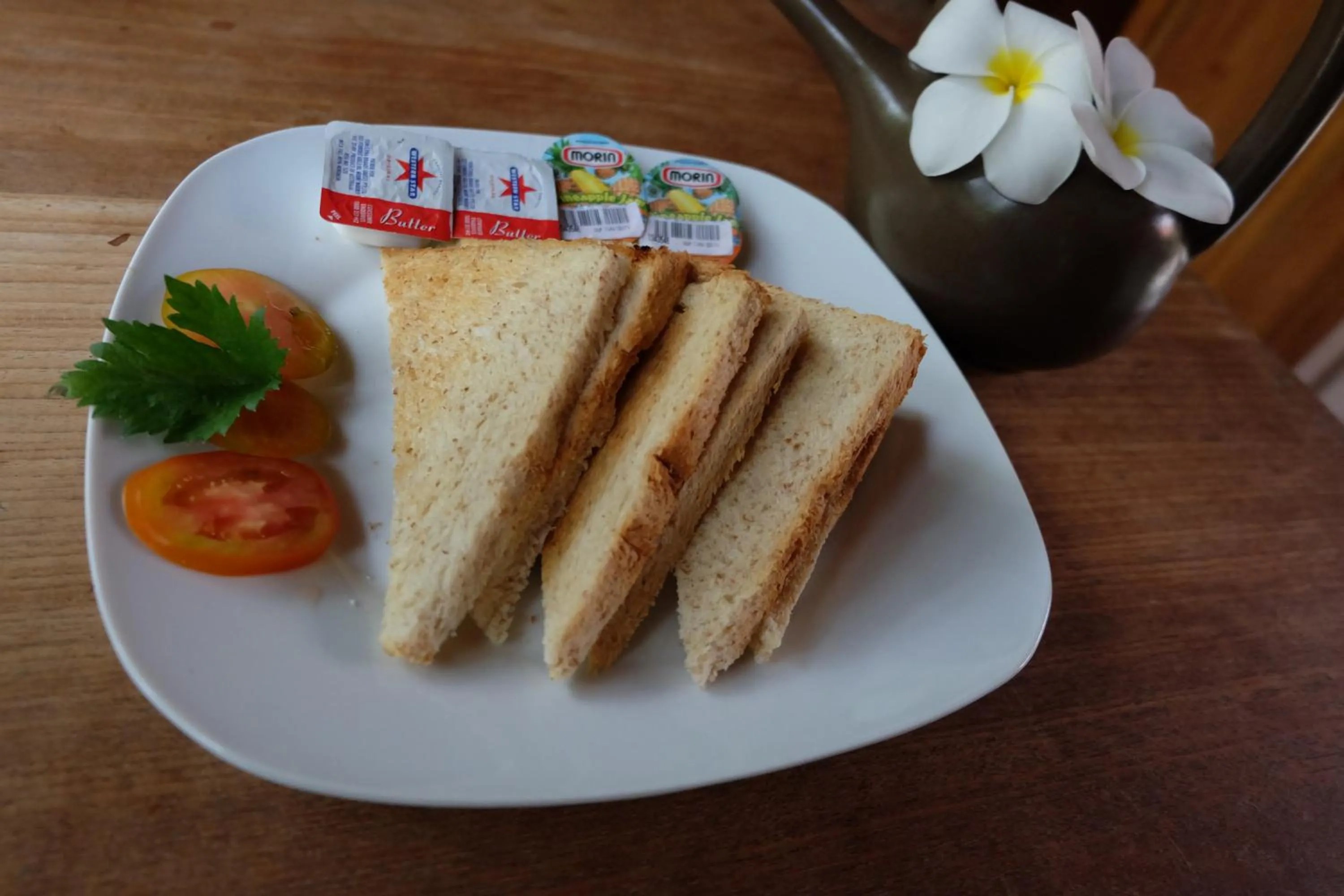 Continental breakfast in Semarandana Bedrooms and Pool