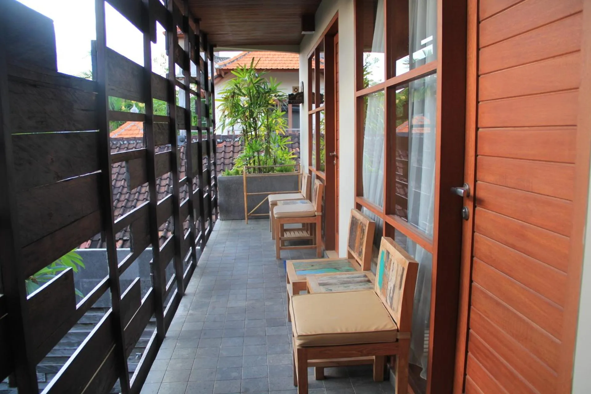 Balcony/Terrace in Semarandana Bedrooms and Pool