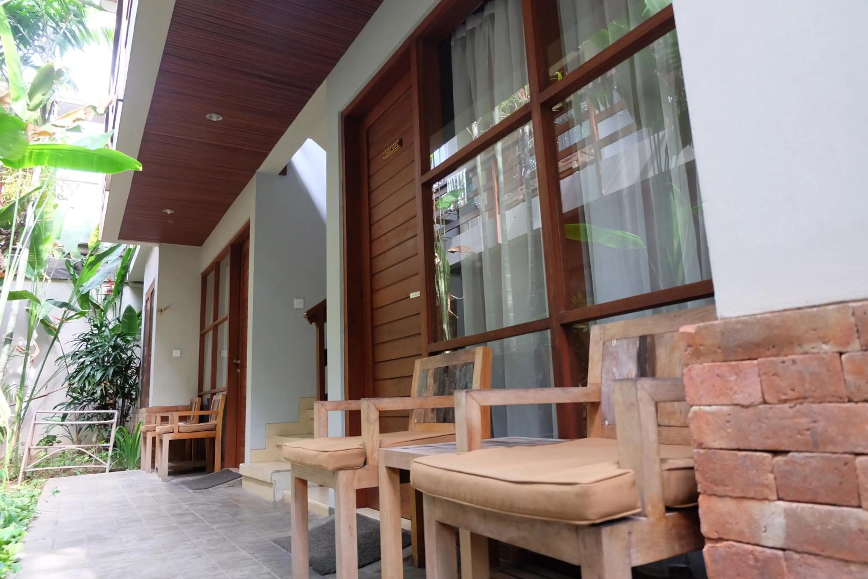 Balcony/Terrace in Semarandana Bedrooms and Pool