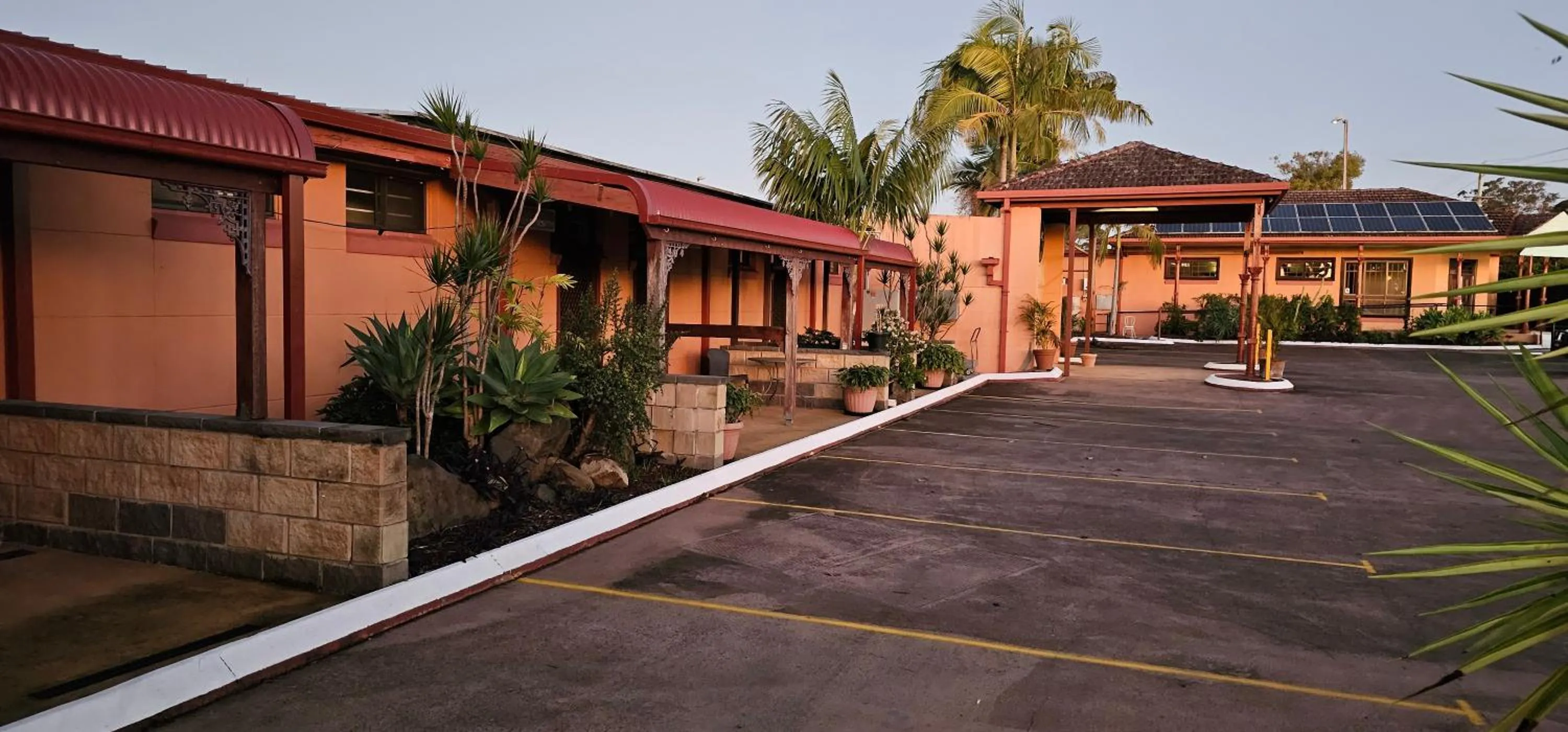 Property building in Railway Lodge Motel