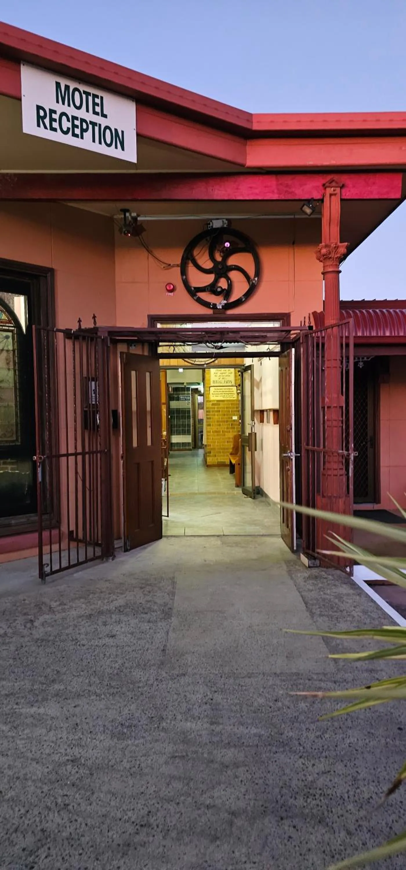 Property building in Railway Lodge Motel