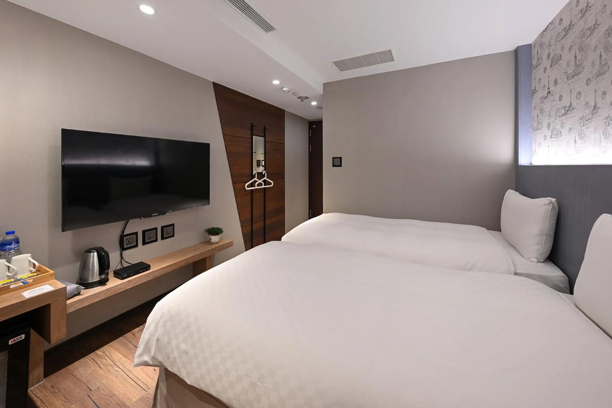 Bed in 綺樂文旅 開封館 Le Room Hotel Kaifeng