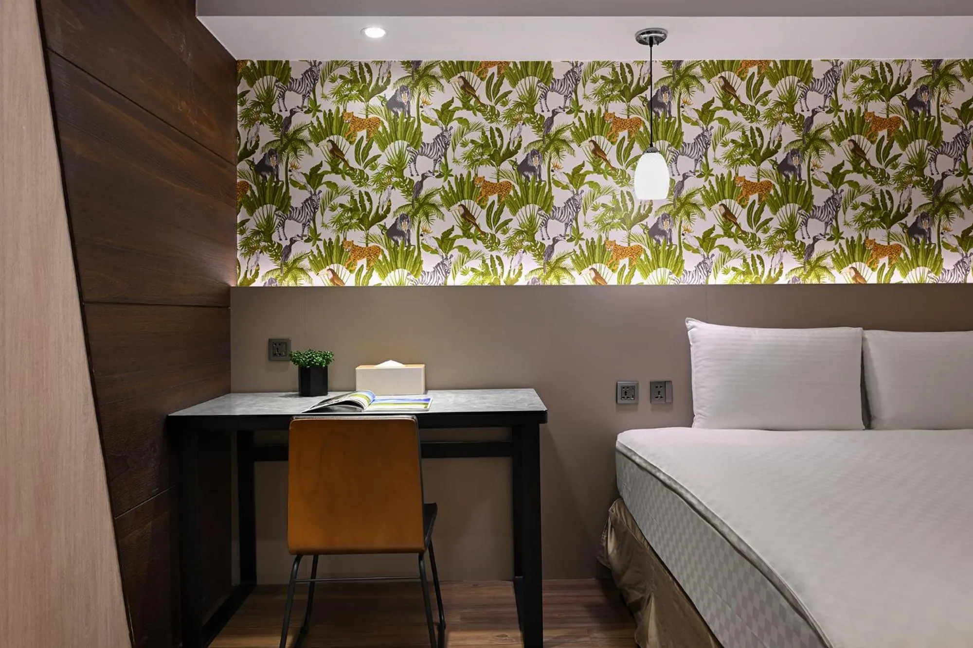 Bed in 綺樂文旅 開封館 Le Room Hotel Kaifeng