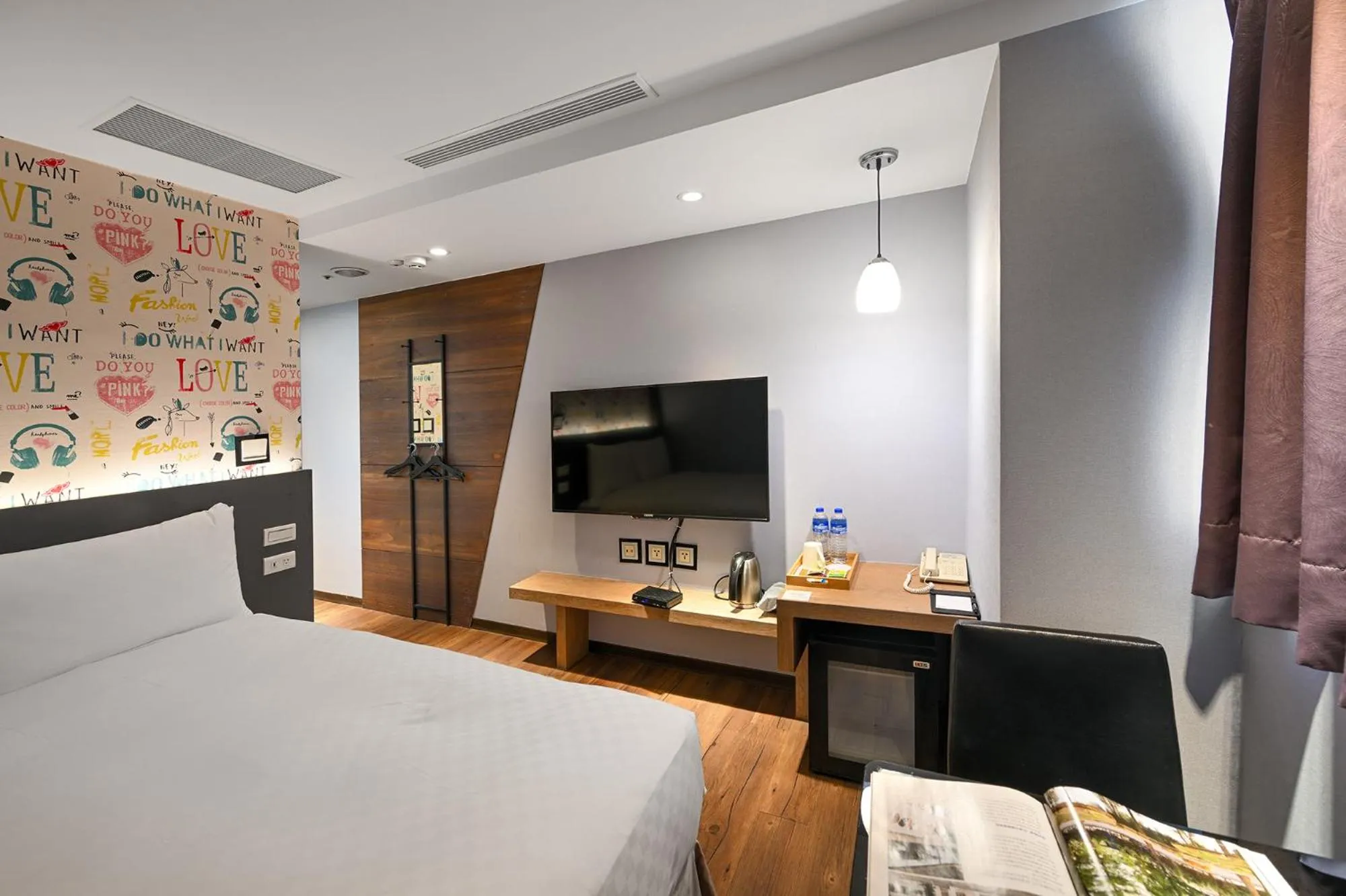 Bed in 綺樂文旅 開封館 Le Room Hotel Kaifeng