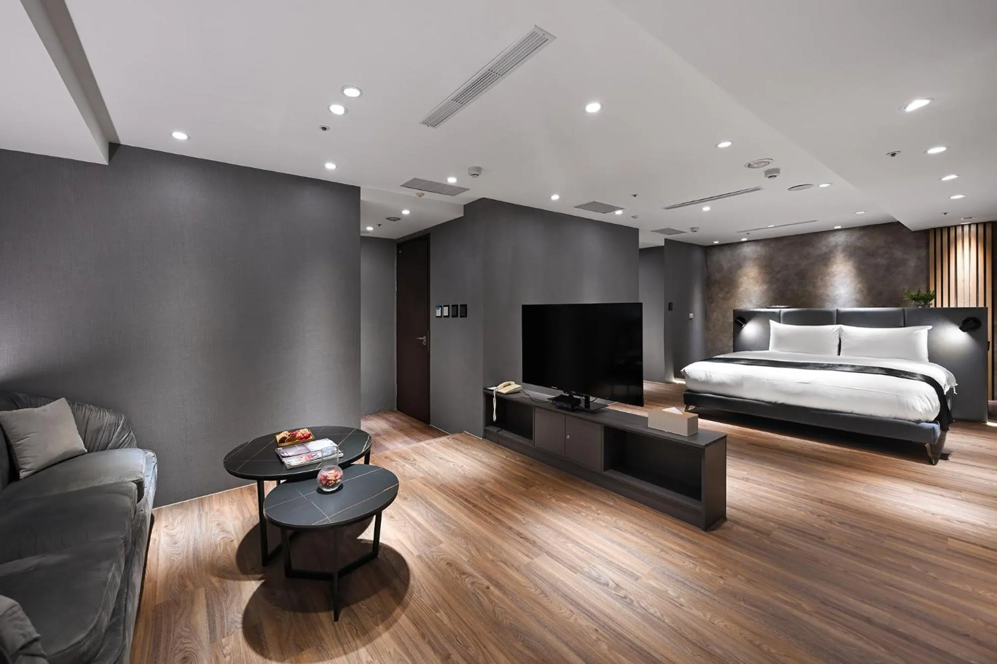 Bed in 綺樂文旅 開封館 Le Room Hotel Kaifeng