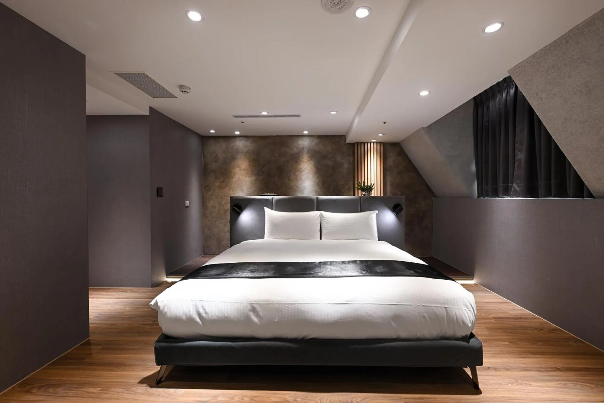Bed in 綺樂文旅 開封館 Le Room Hotel Kaifeng
