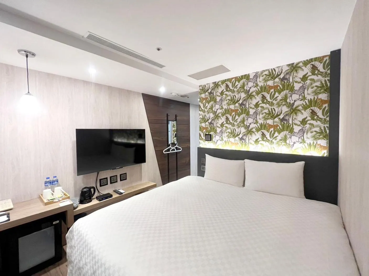 Bed in 綺樂文旅 開封館 Le Room Hotel Kaifeng
