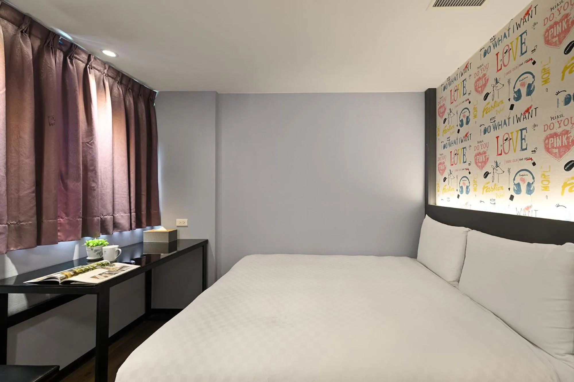 Bed in 綺樂文旅 開封館 Le Room Hotel Kaifeng