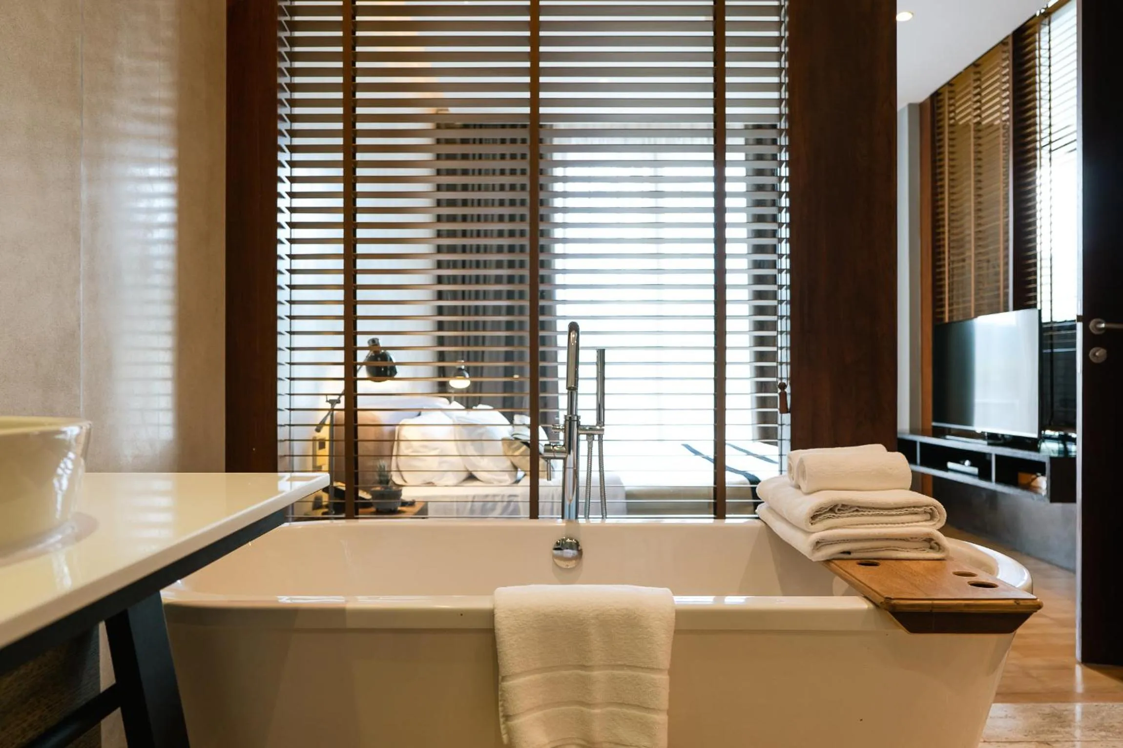 Bathroom in atta Lakeside Resort Suite - SHA Plus Certified