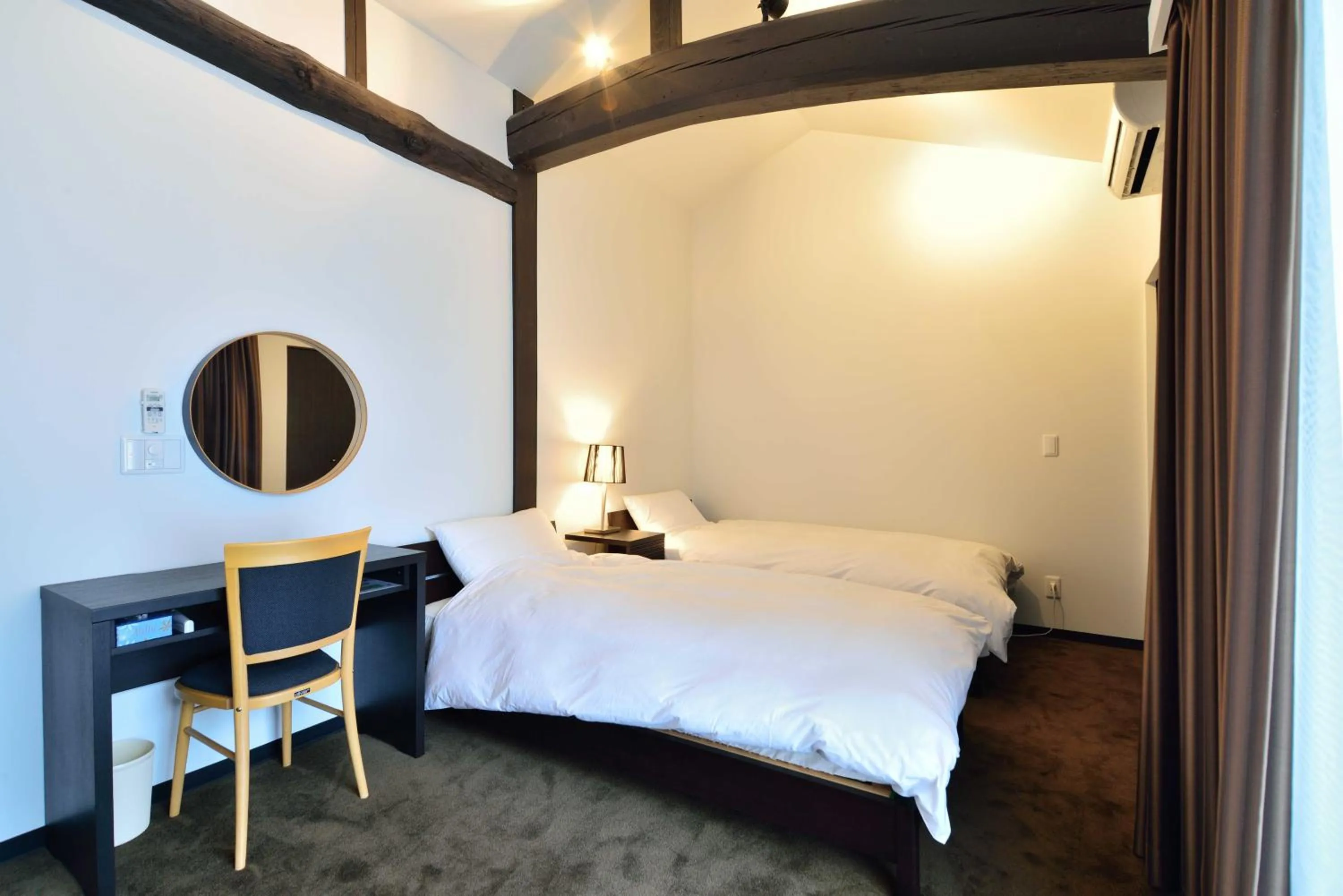 Photo of the whole room, Bed in Takeya Kitano Honkan