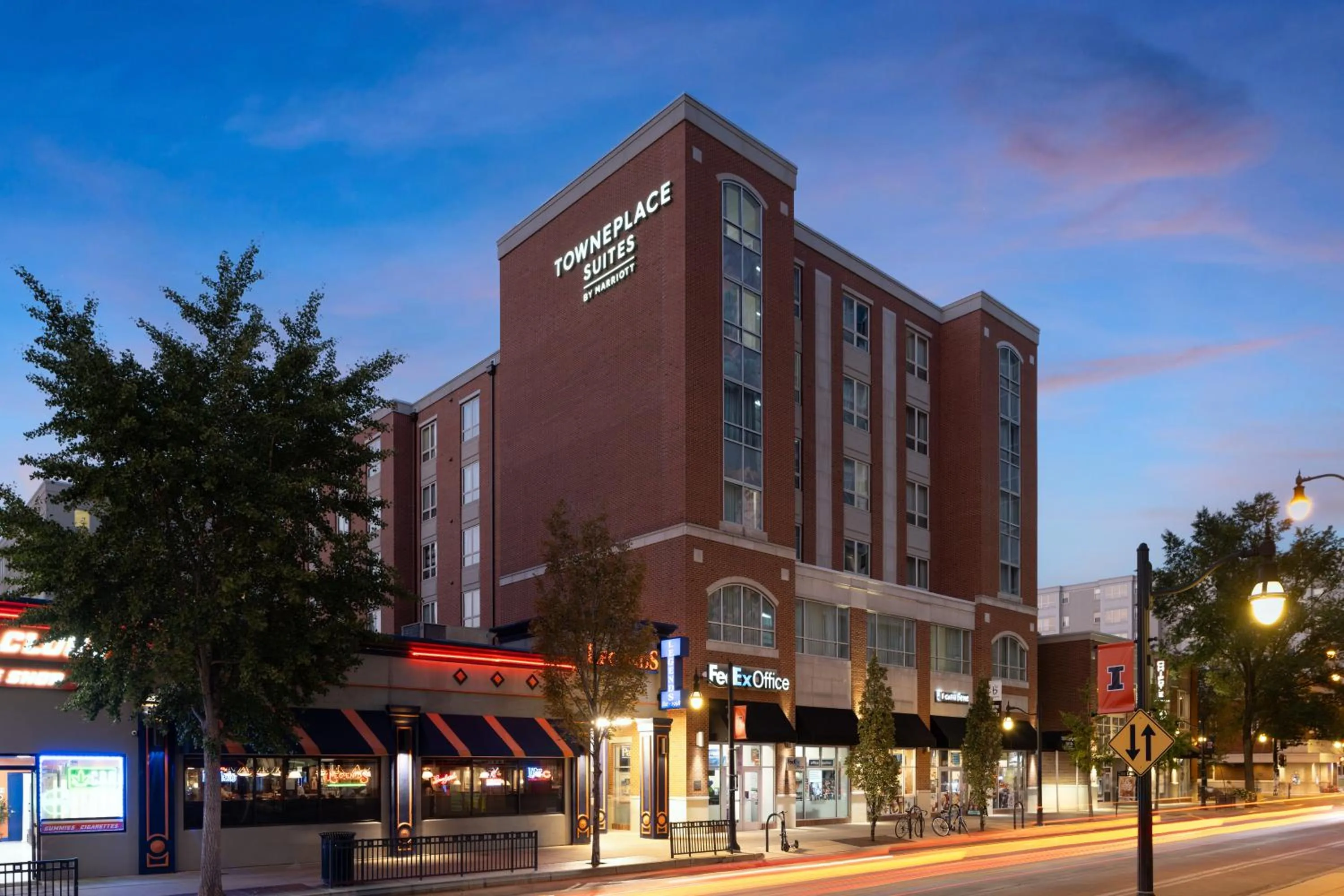 Property building in TownePlace Suites by Marriott Champaign