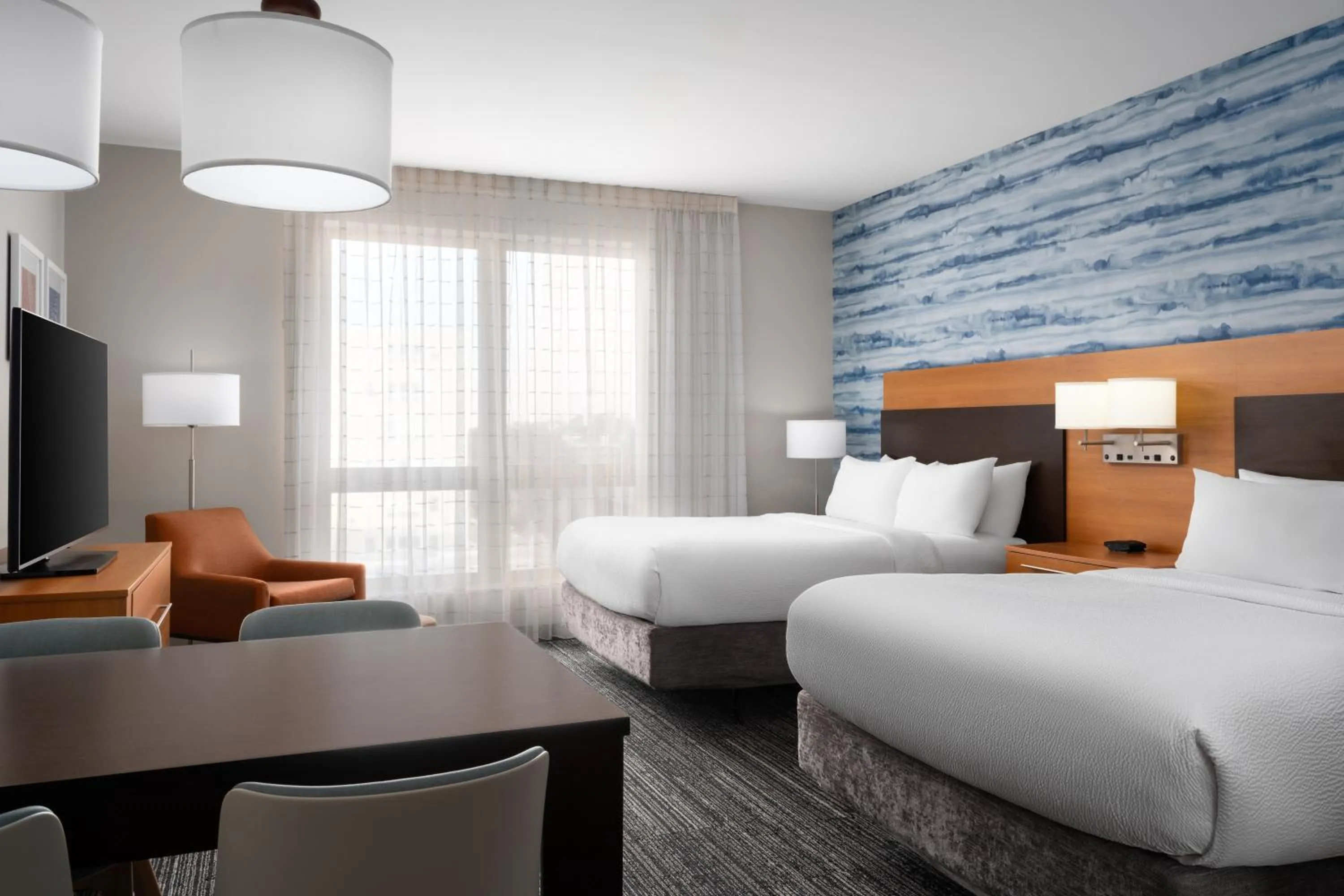 Bed in TownePlace Suites by Marriott Champaign