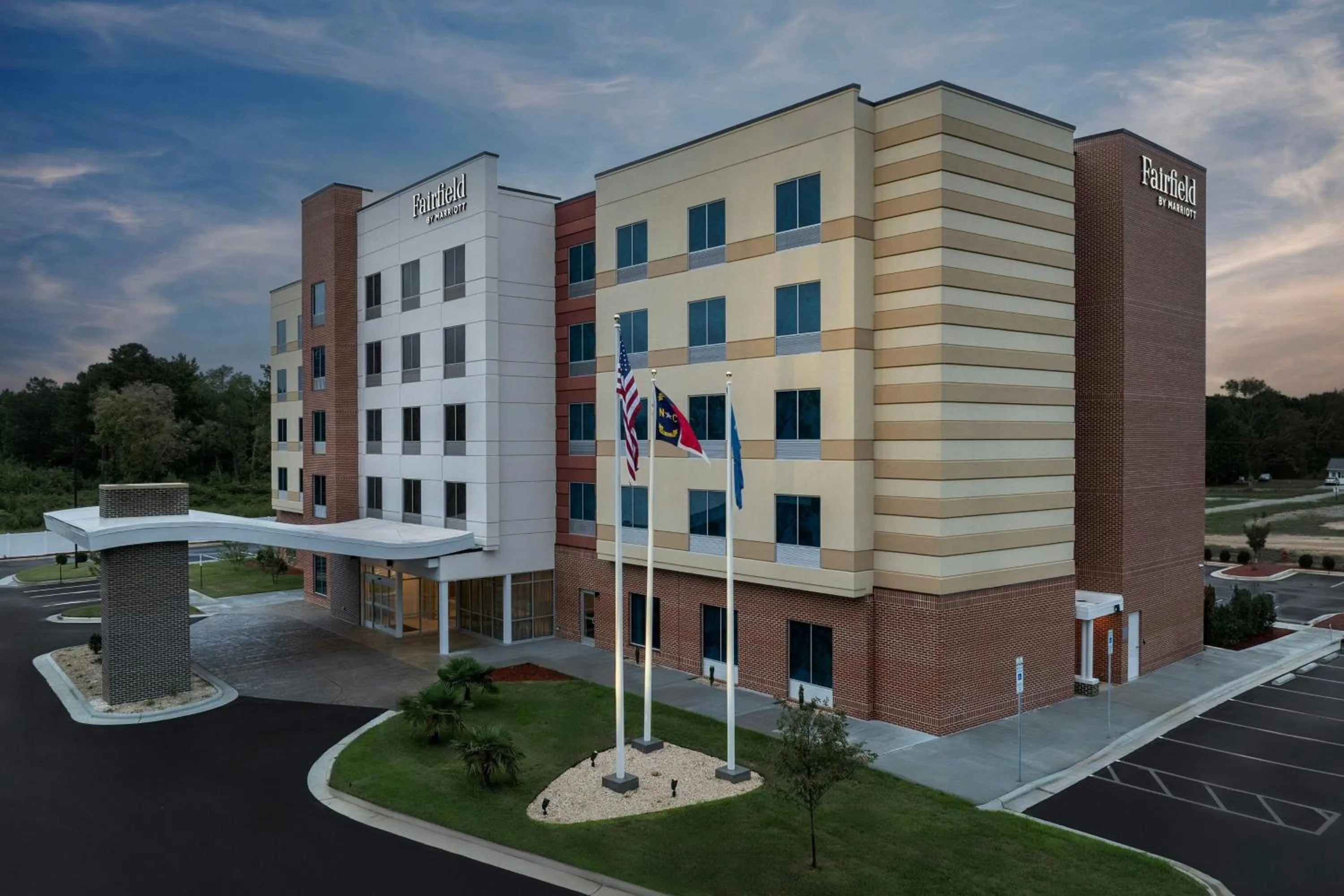 Property building in Fairfield Inn & Suites Weldon