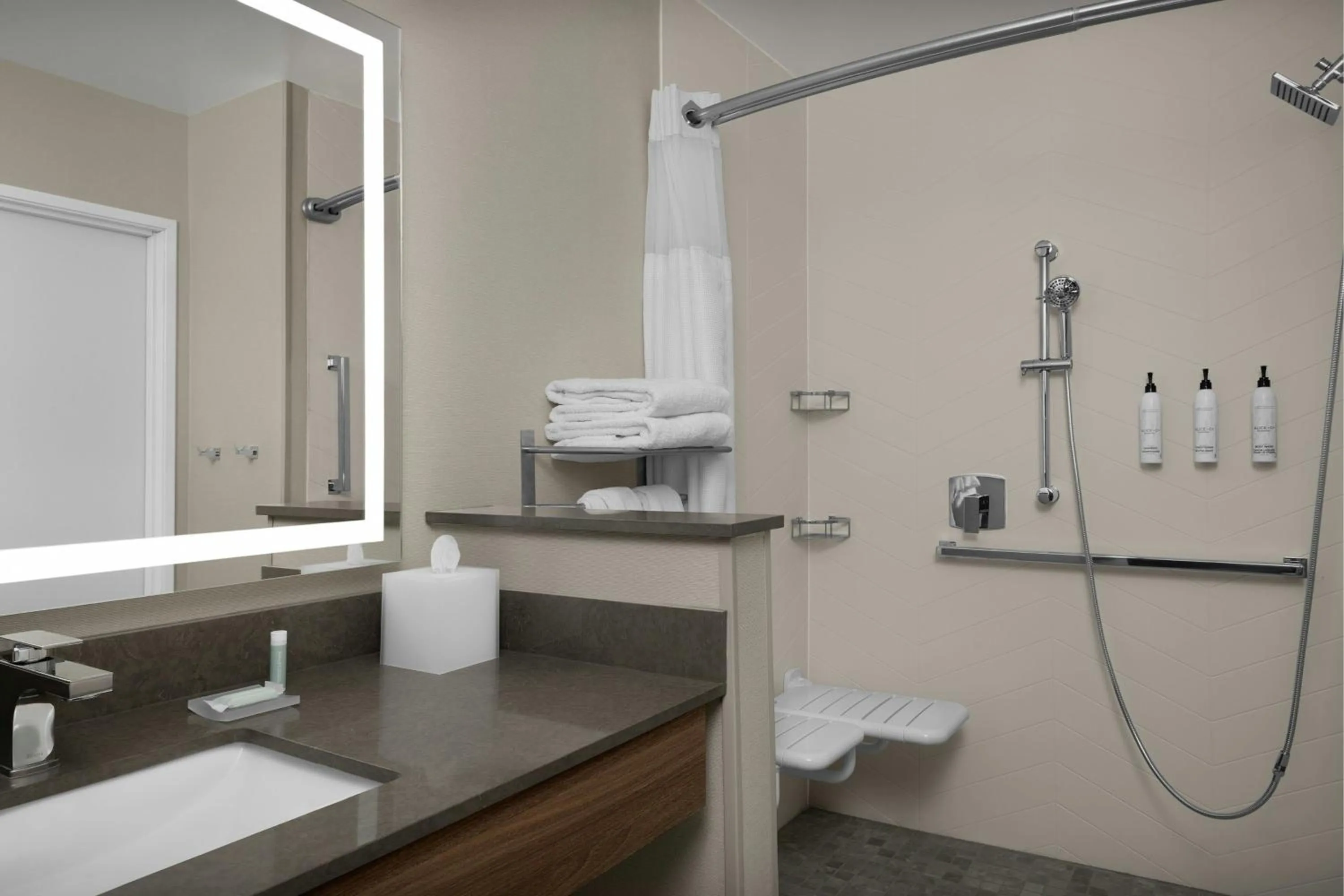 Bathroom in Fairfield Inn & Suites Weldon